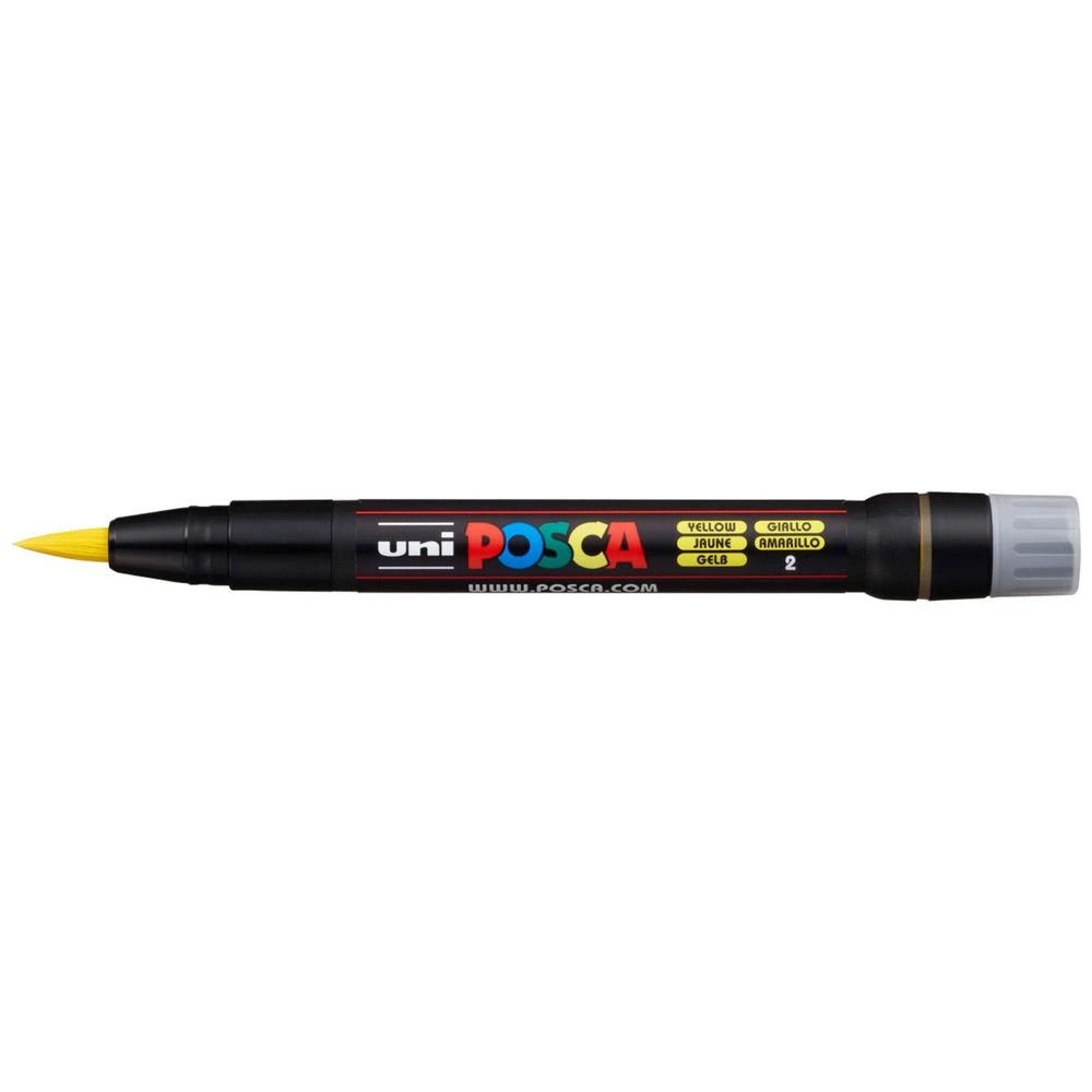 1 POSCA PCF 350 Paint Marker Yellow, 1 of 8