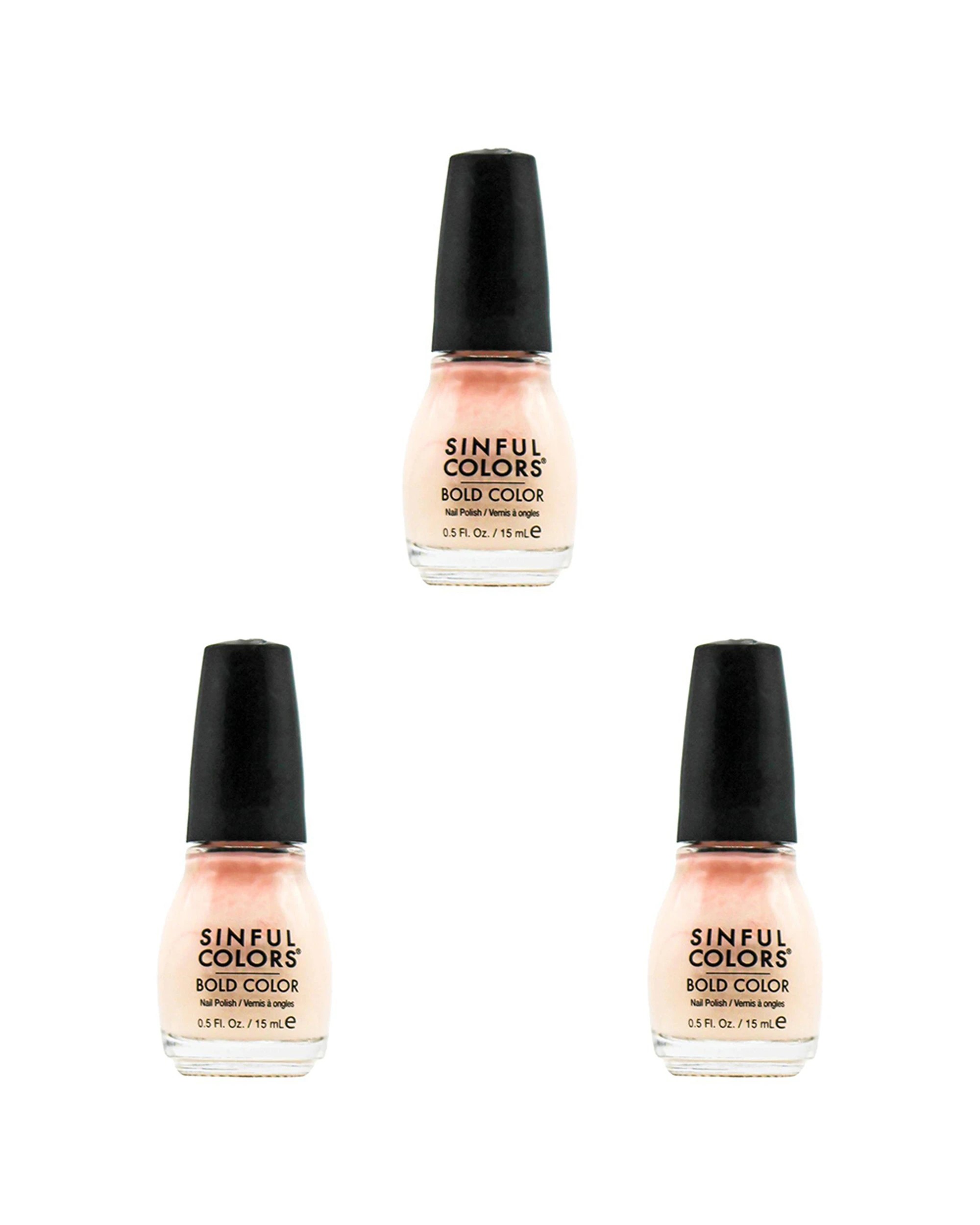 1 Sinful Colours Bold Color Nail Polish Easy Going 300 15ml 3PK - Pink, 1 of 3
