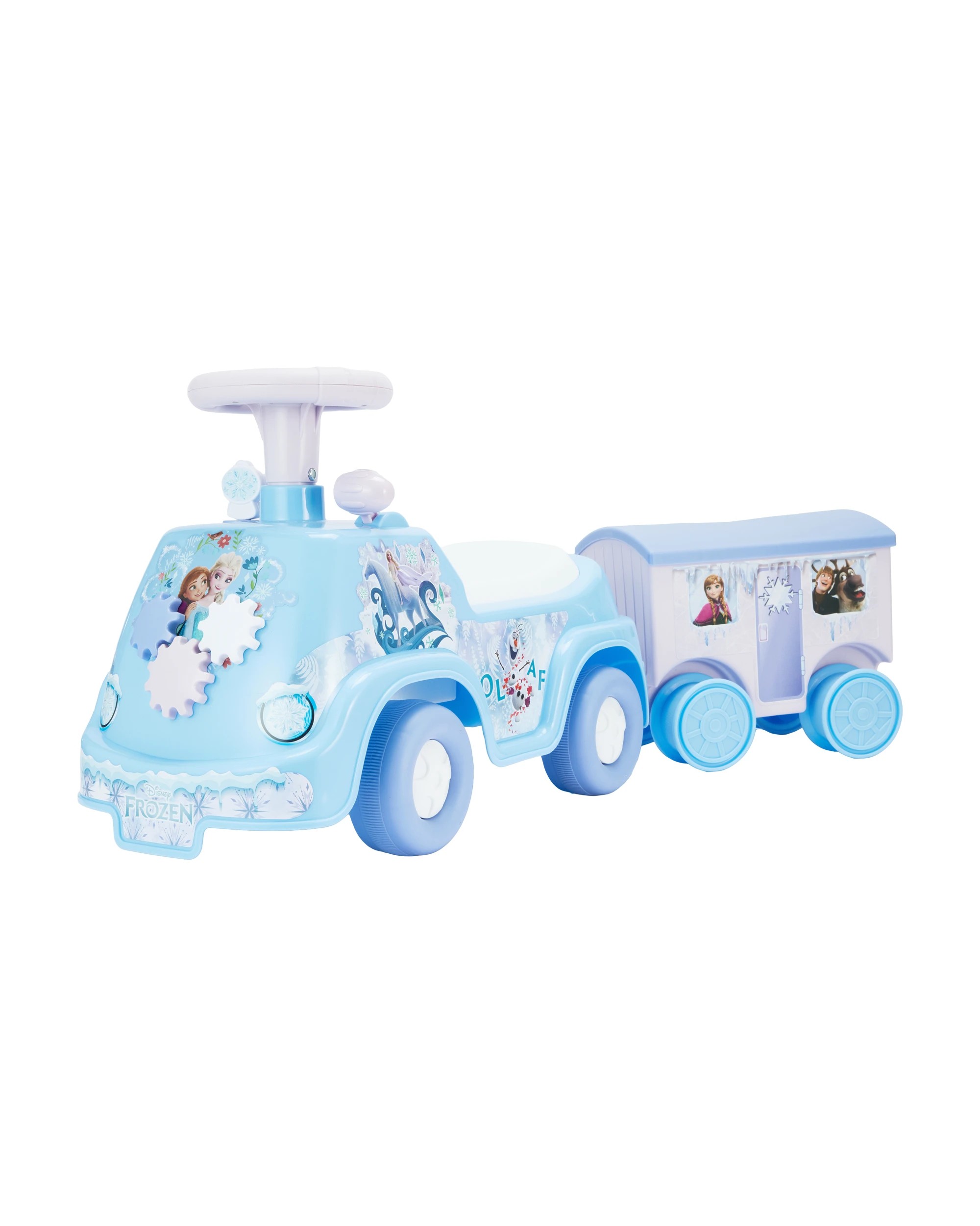 3 Kiddieland Disney Frozen Lights 'n'  Sounds Camper with Trailer, 3 of 10