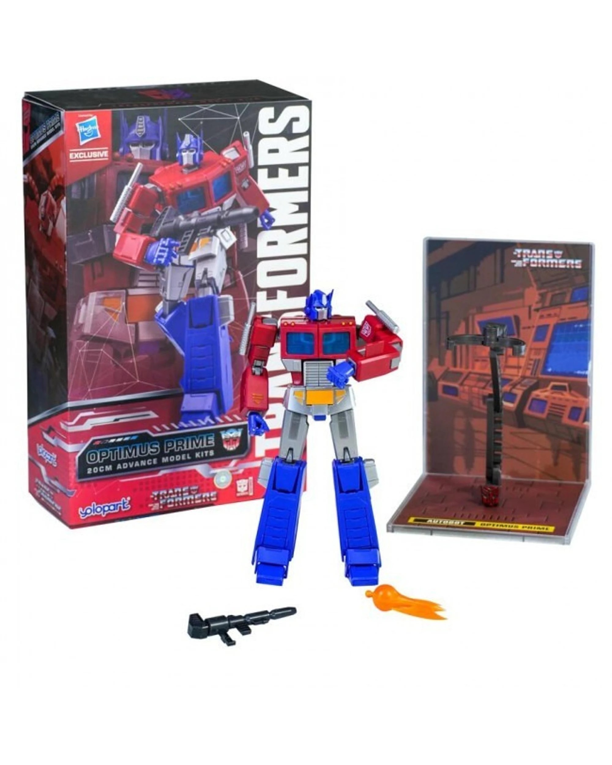 5 Yolopark Transformers Generation One Optimus Prime AMK Series 20cm Advance Model Kit, 5 of 5