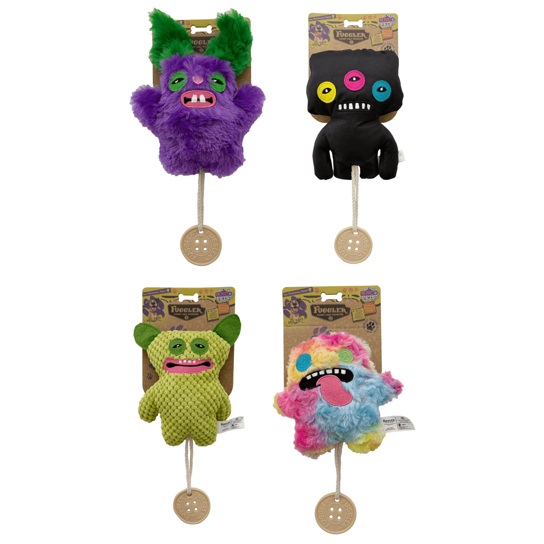 1 Fuggler Teether Dog Toy - Assorted, 1 of 5