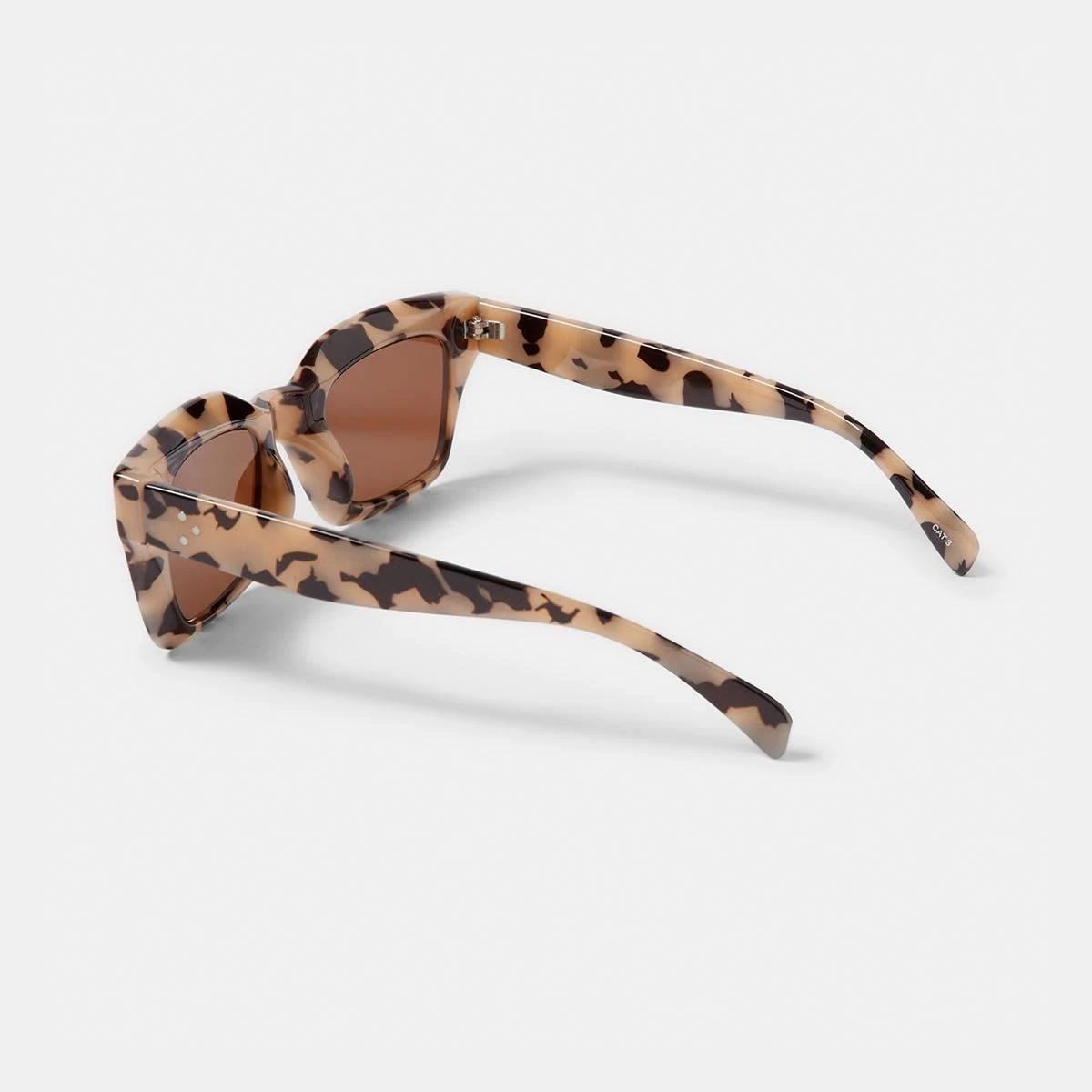3 Rectangle Frame Sunglasses Mlky Trt, 3 of 5