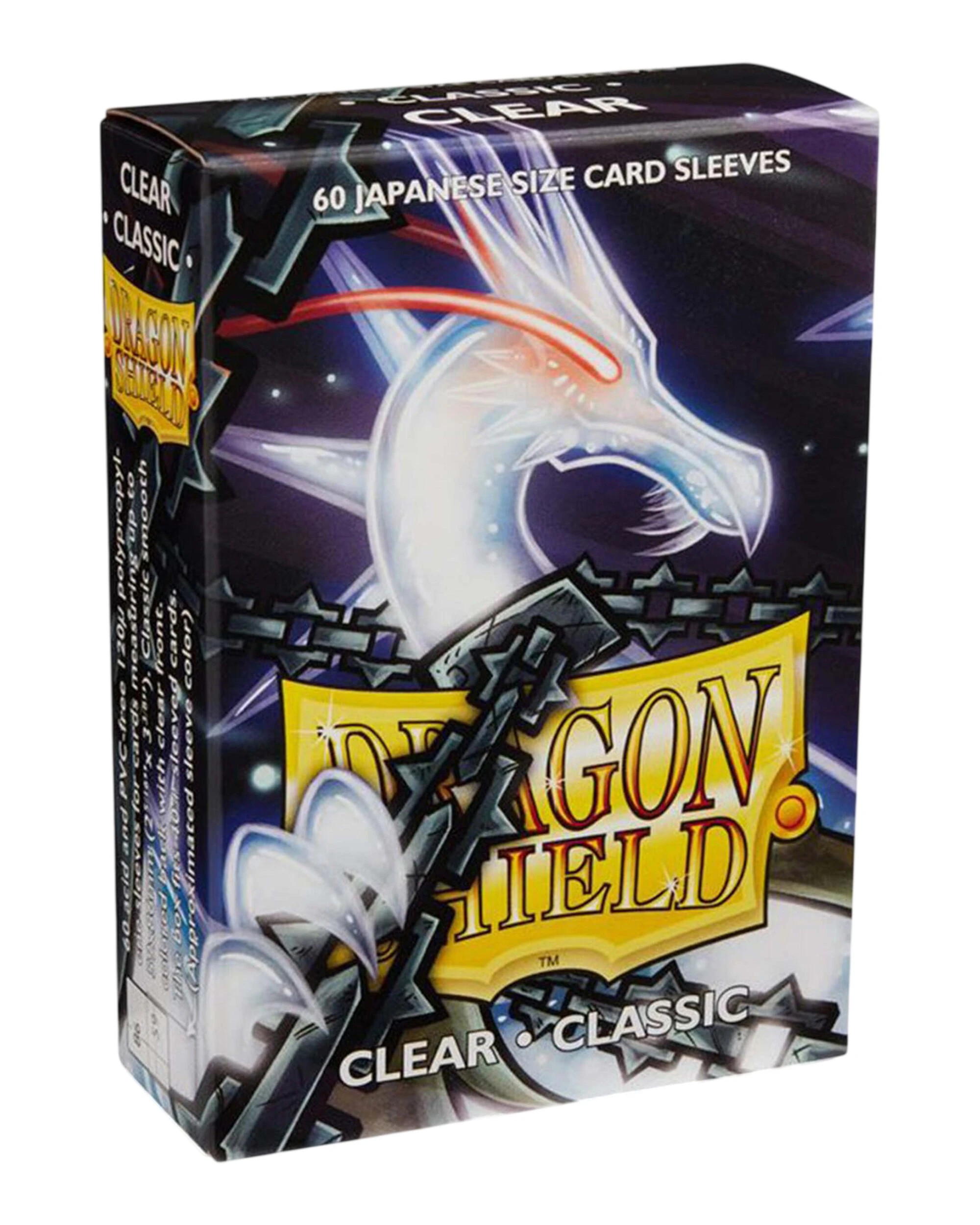 1 Arcane Tinmen Dragon Shield Japanese 60ct Classic Clear Sleeves 59x86mm, 1 of 2