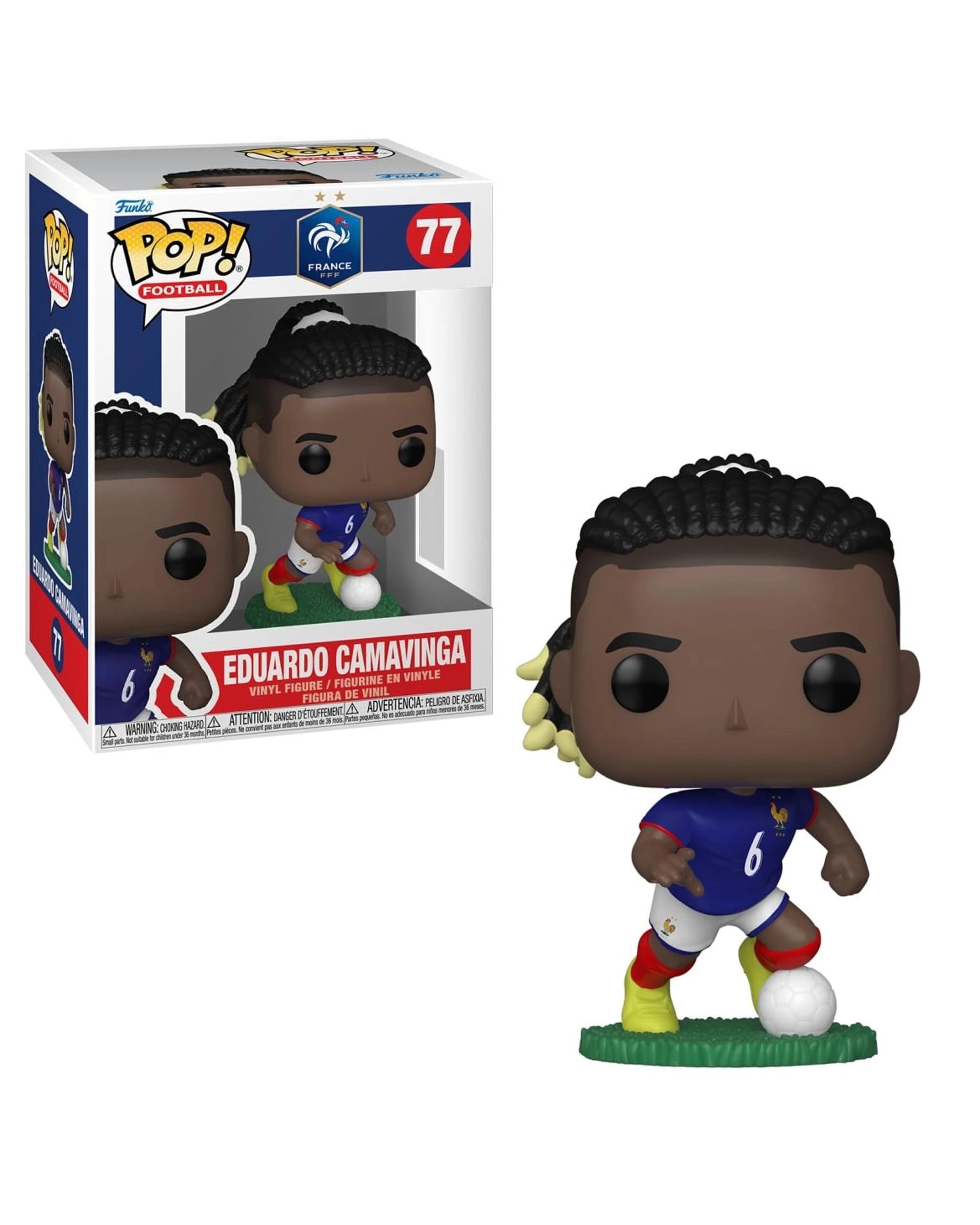 1 Football France Eduardo Camavinga Funko POP! Vinyl, 1 of 1