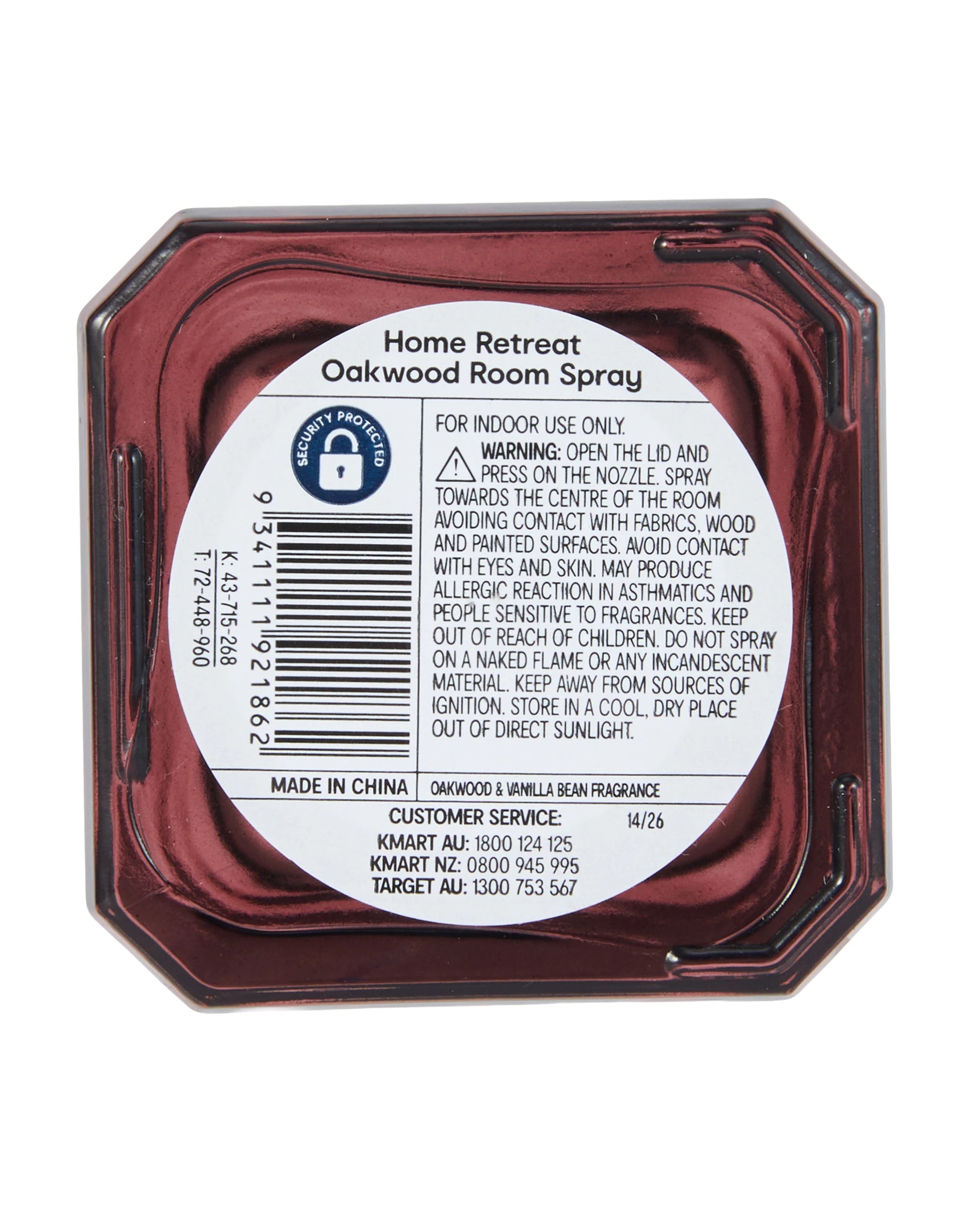 5 Home Retreat Oakwood Vanilla Bean Tonka Room Spray, 5 of 5