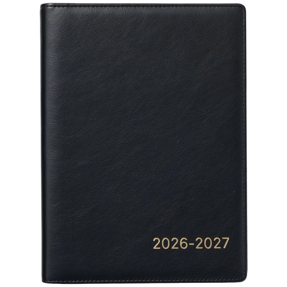 2 J.Burrows B5 Week to View Portfolio FY26/27 Diary Black, 2 of 7