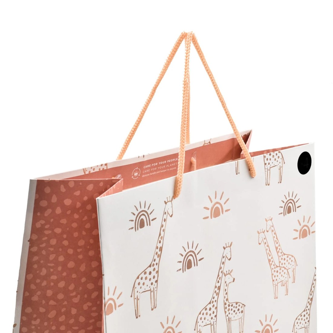 3 Hallmark Large Gift Bag - Baby Giraffes, 3 of 3