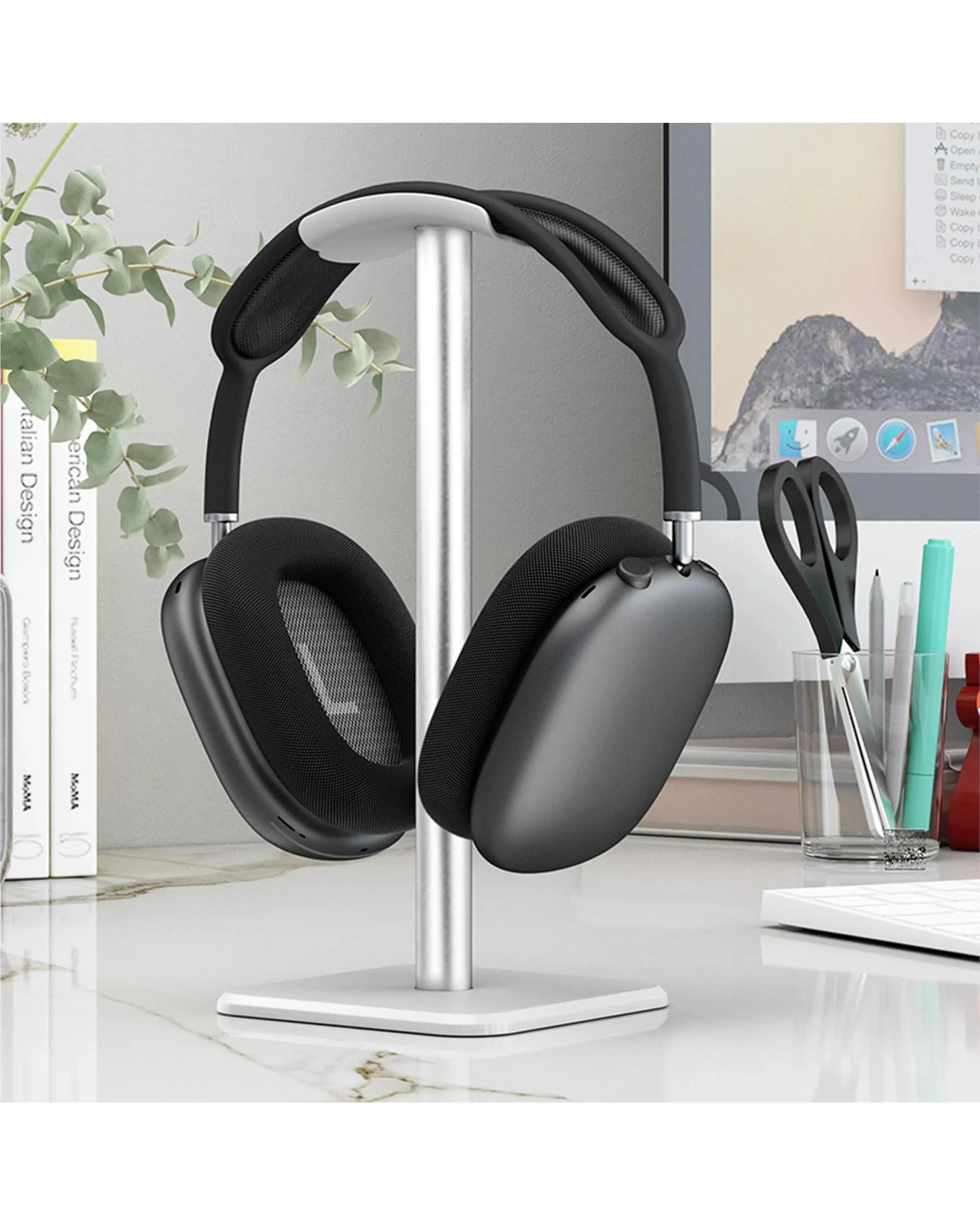 3 Playmax Aluminium Headset Stand - Silver, 3 of 3