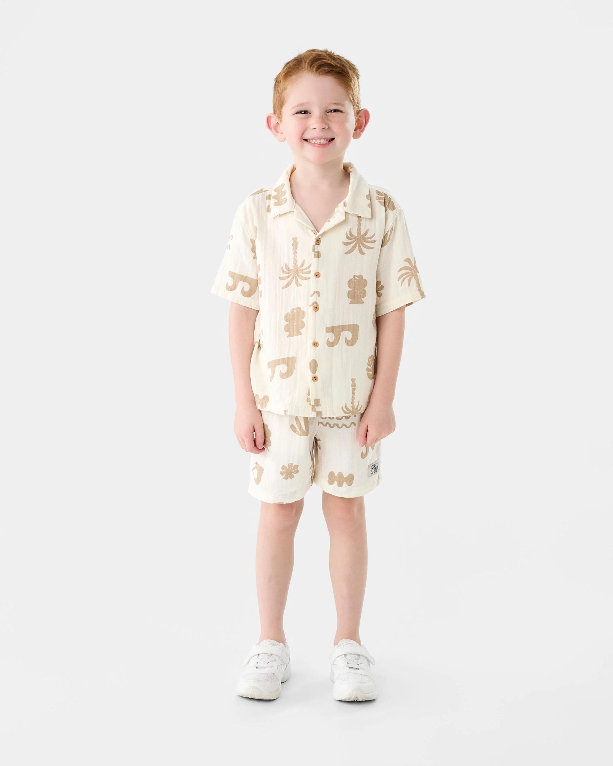 5 Double Cloth Shirt Wht Surf, 5 of 6