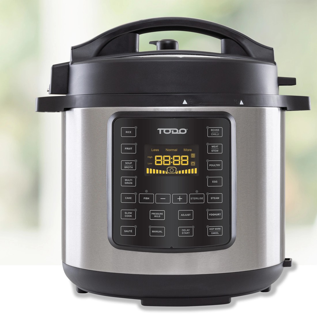 8 TODO 6L Electric Pressure Cooker 15 Preset Functions 1000W Non-Stick Cooking Pot, 8 of 8