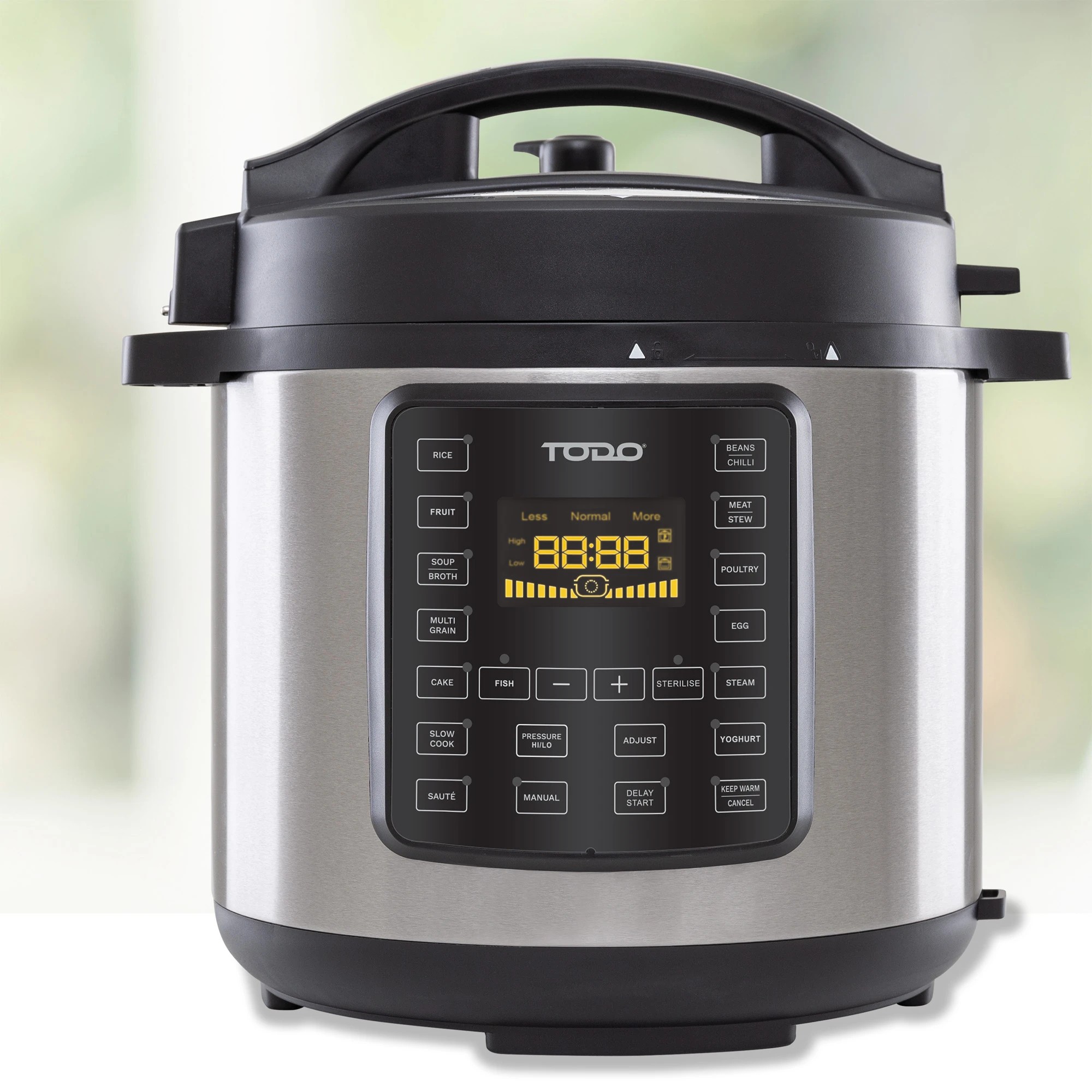 8 TODO 6L Electric Pressure Cooker 15 Preset Functions 1000W Non-Stick Cooking Pot, 8 of 8