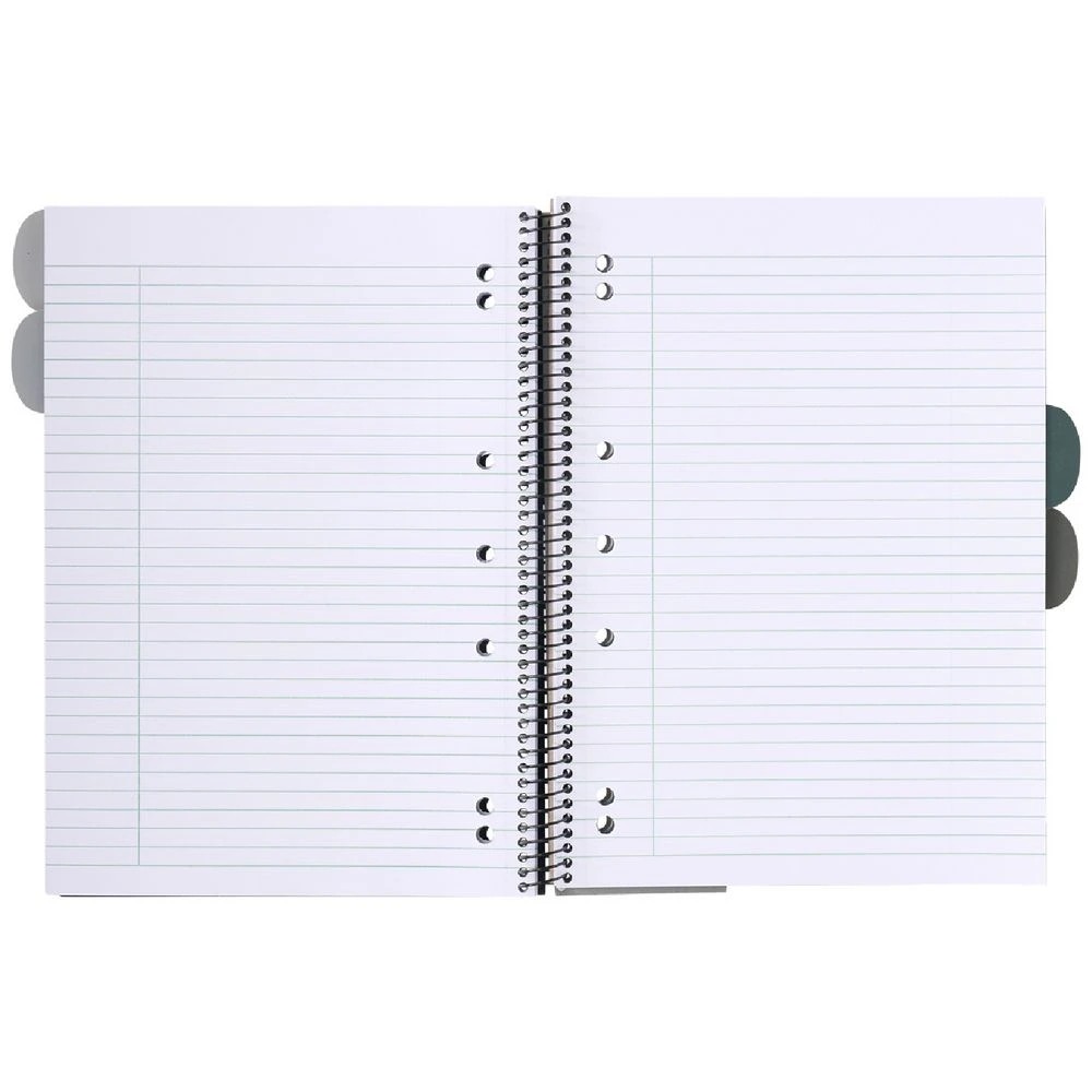 4 Otto A4 5 Subject Notebook 250 Page Black, 4 of 4