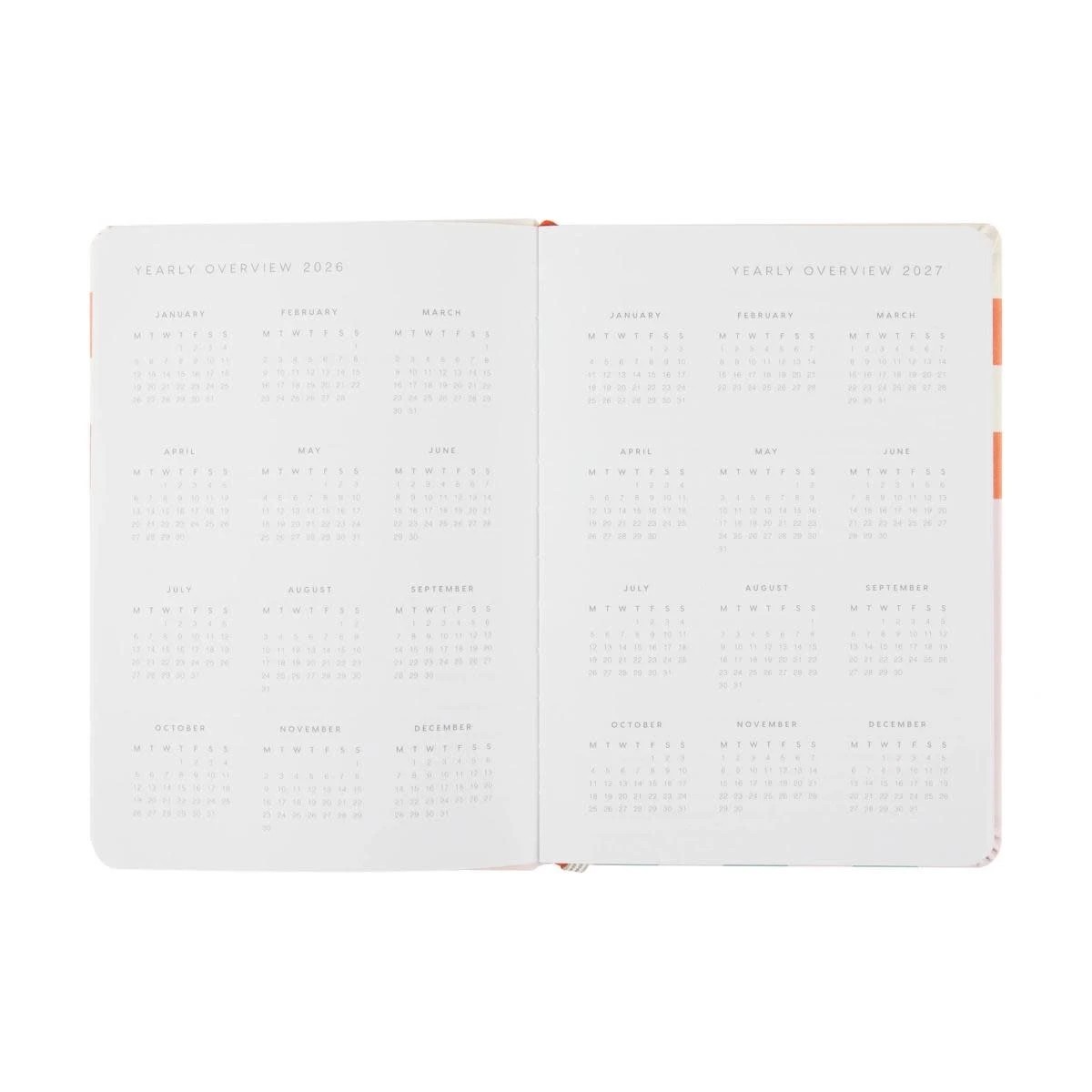 4 2026 A5 Weekly Diary - Stripe, 4 of 8