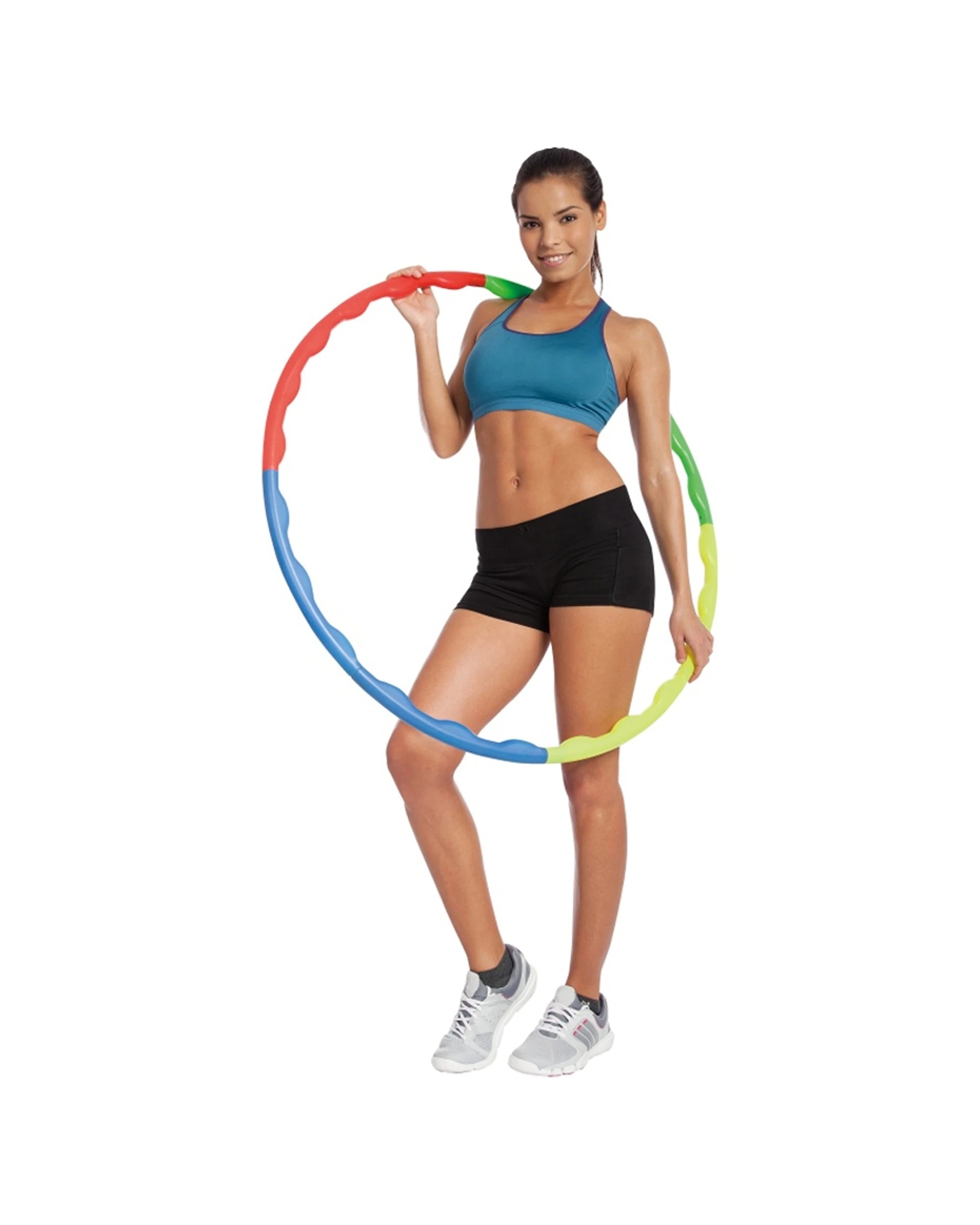 2 Body Sculpture Hula Hoop For Abdominal And Back Exercise Diameter 94cm - Multi, 2 of 2