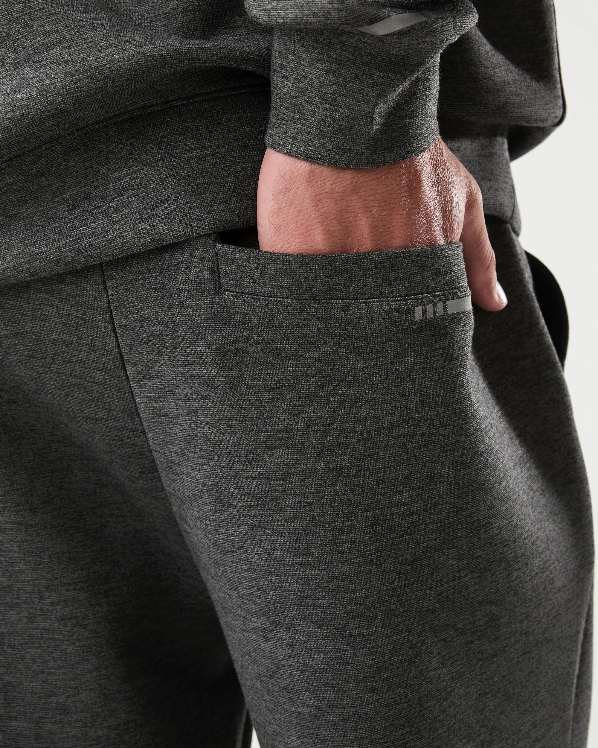 5 Active Mens Scuba Trackpants Char Marle, 5 of 7