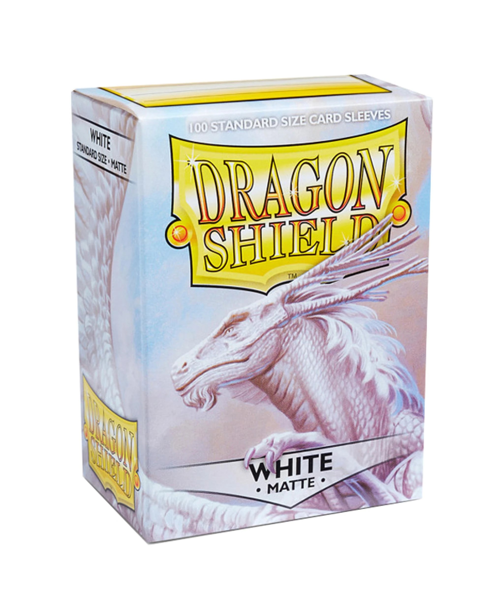 1 Dragon Shield Bounteous Matte White Sleeves 100 Pack, 1 of 2