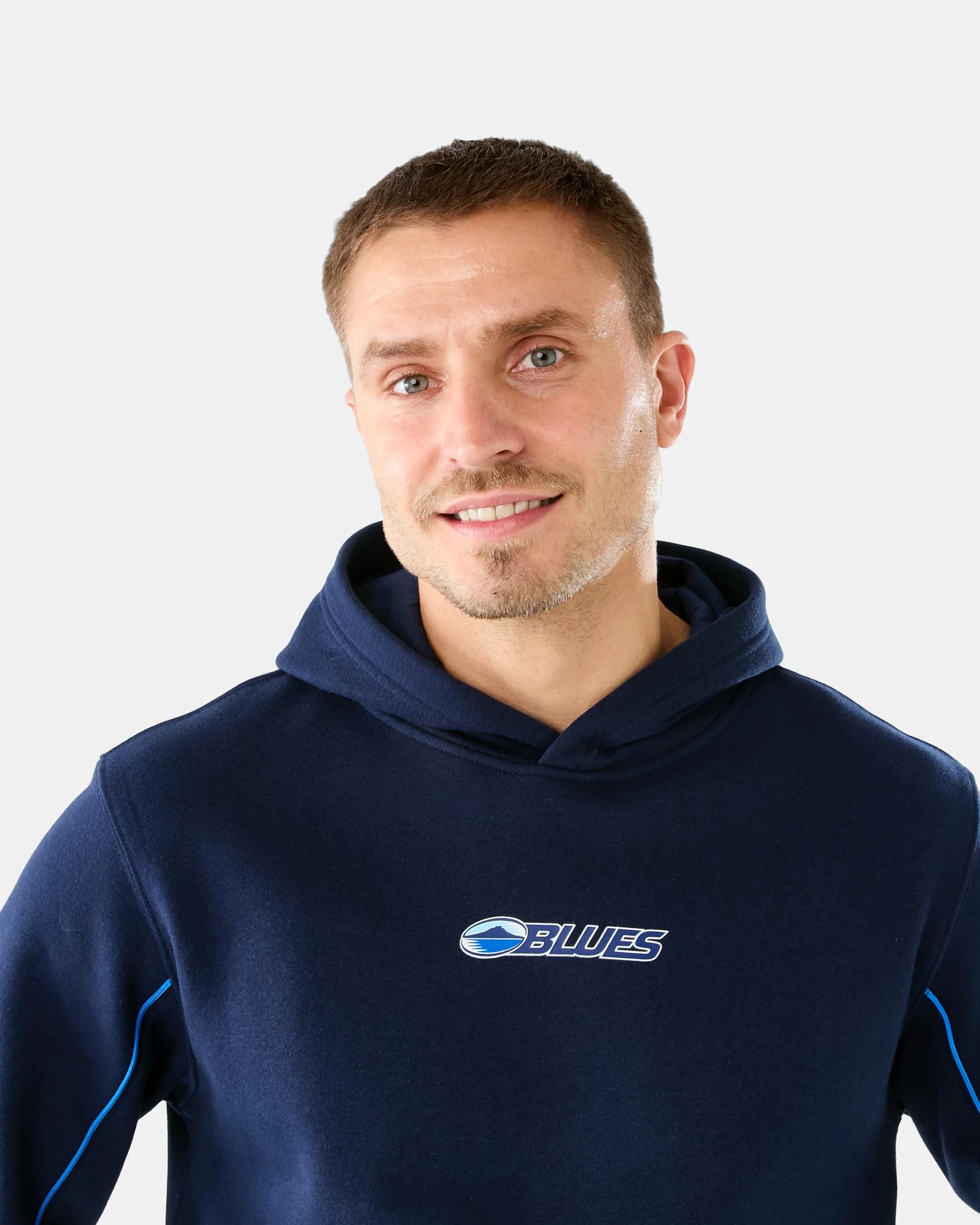 4 Official Super Rugby Adult Hoodie Blues, 4 of 7