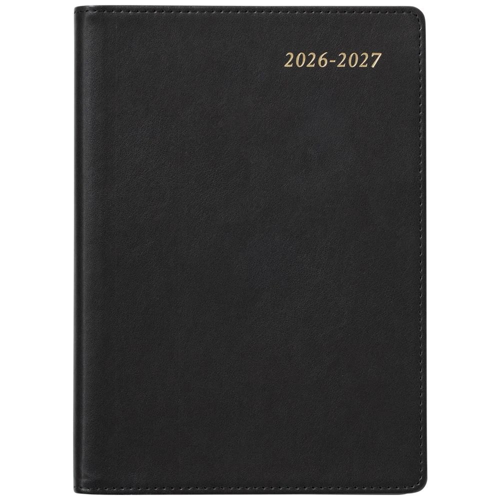 2 J.Burrows A5 Week to View Executive FY26/27 Diary Black, 2 of 7