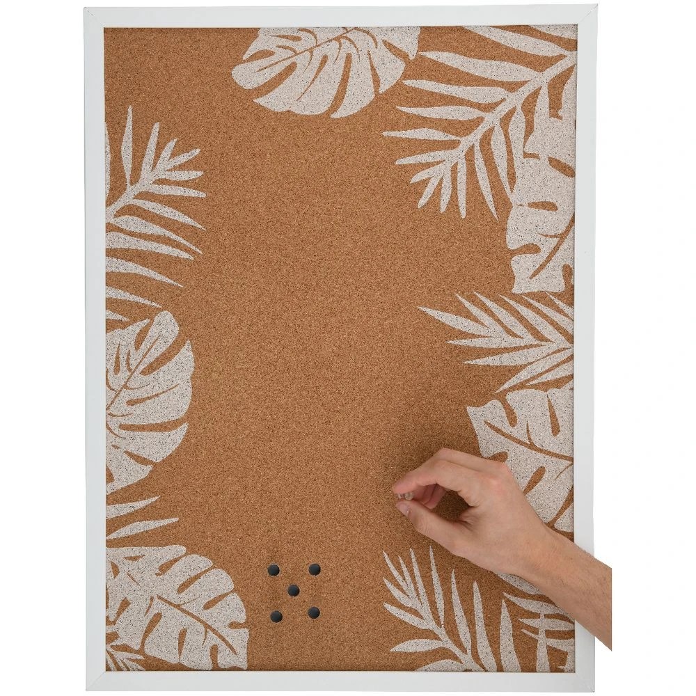 3 Otto Printed Corkboard 450 x 600mm Fern, 3 of 8