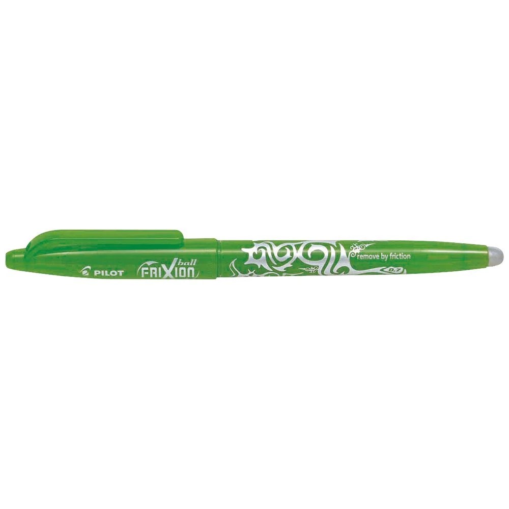 1 PILOT Frixion Ball Erasable Gel Pen 0.7mm Light Green, 1 of 3
