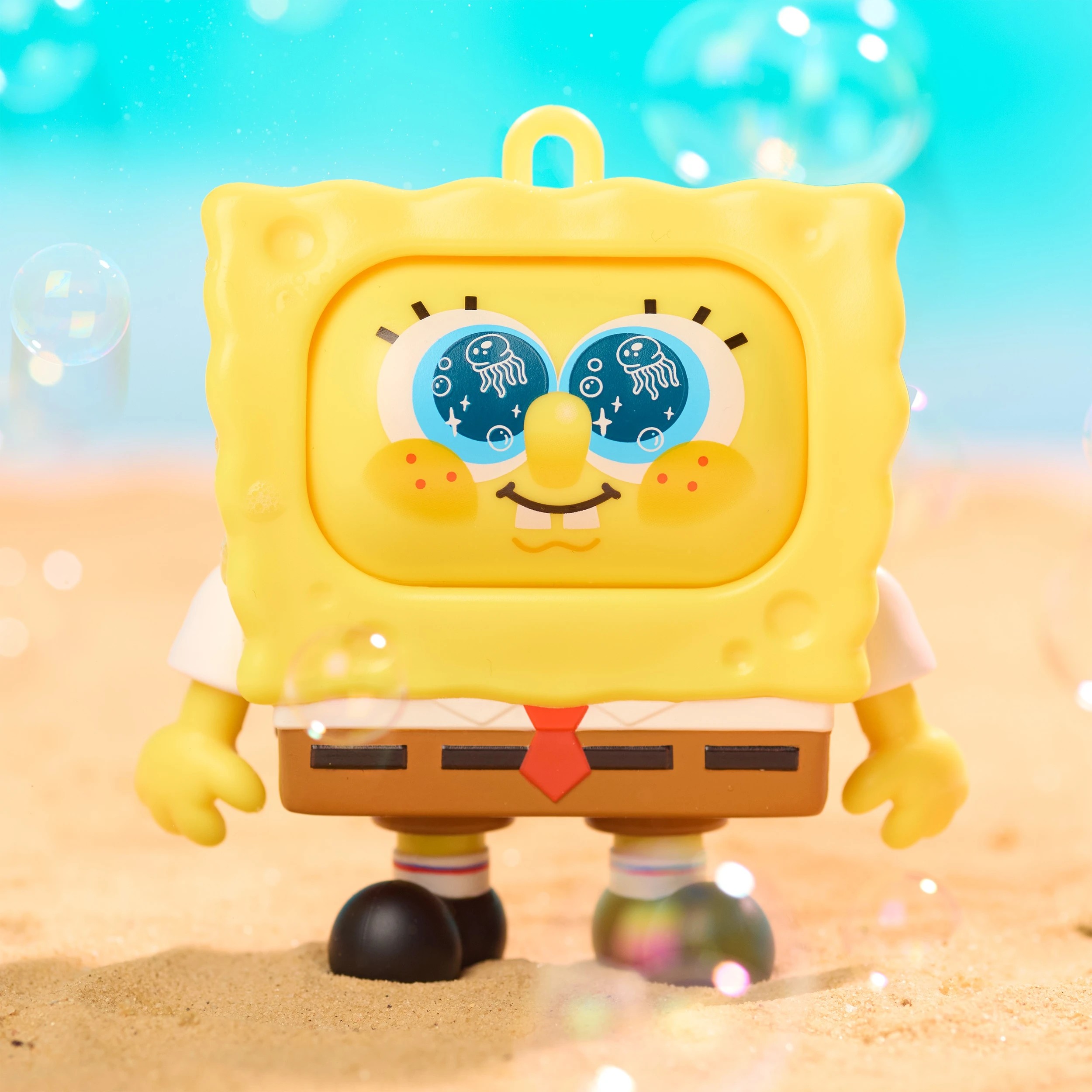 2 Happy Haul Nickelodeon SpongeBob SquarePants Many Moods Shifts Clip On Fidget Figurine - Assorted, 2 of 9