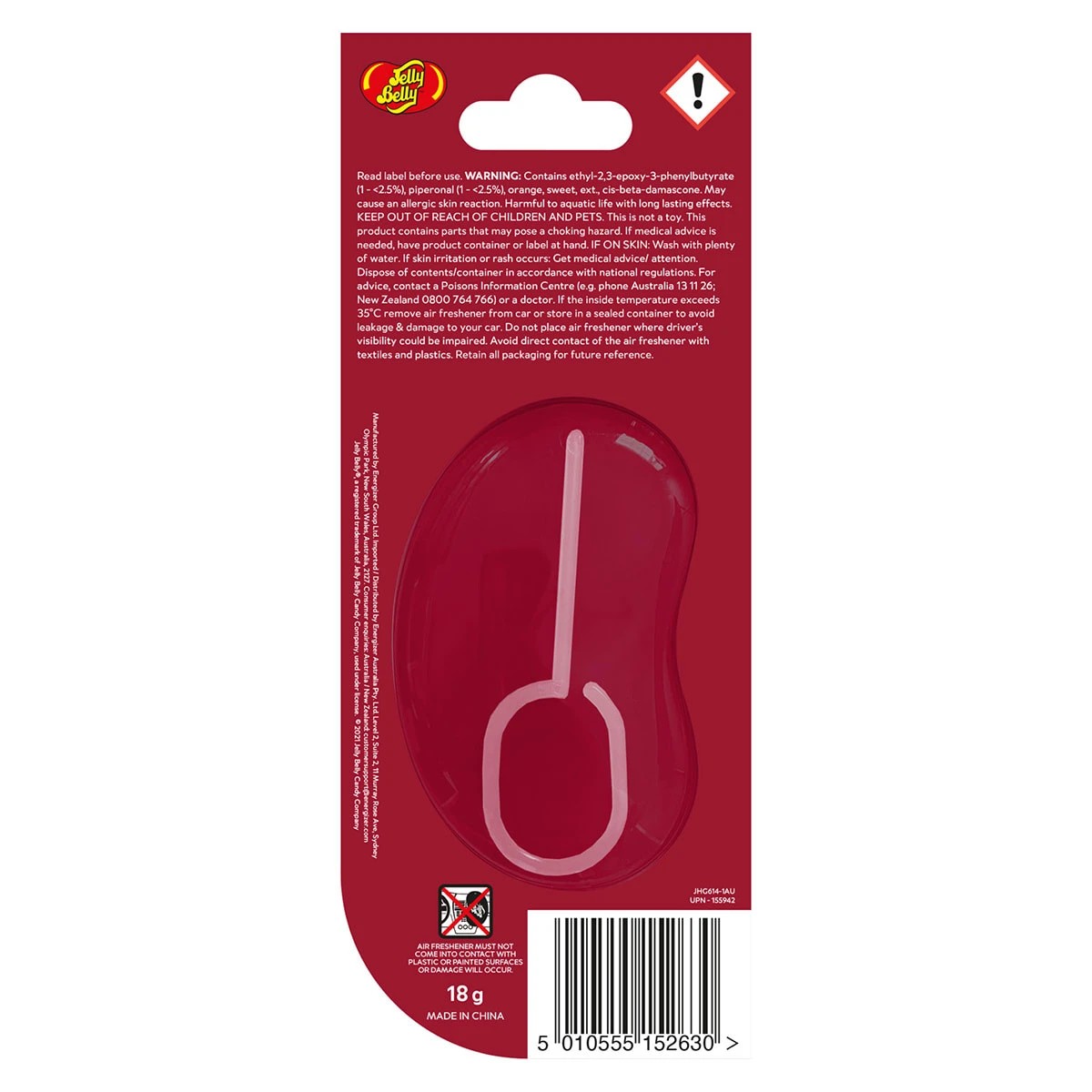 2 Jelly Belly Air Freshener - Strawberry Jam, 2 of 2
