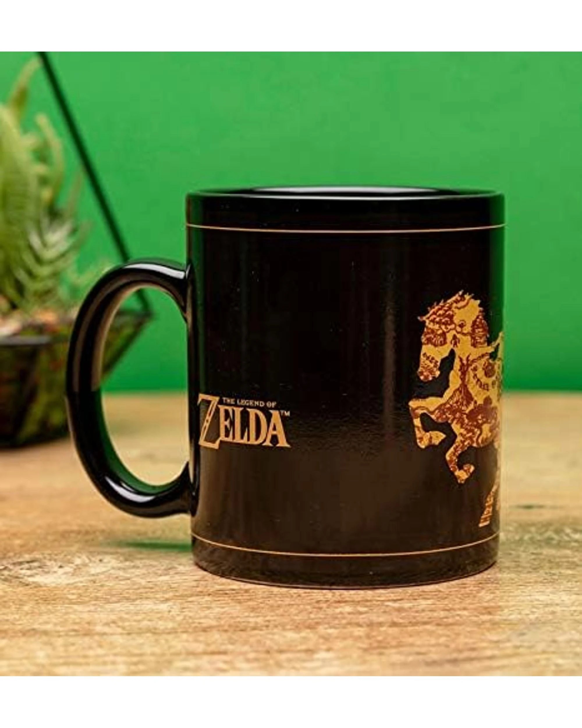 8 The Legend of Zelda Map Heat Changing Mug - Black, 8 of 8