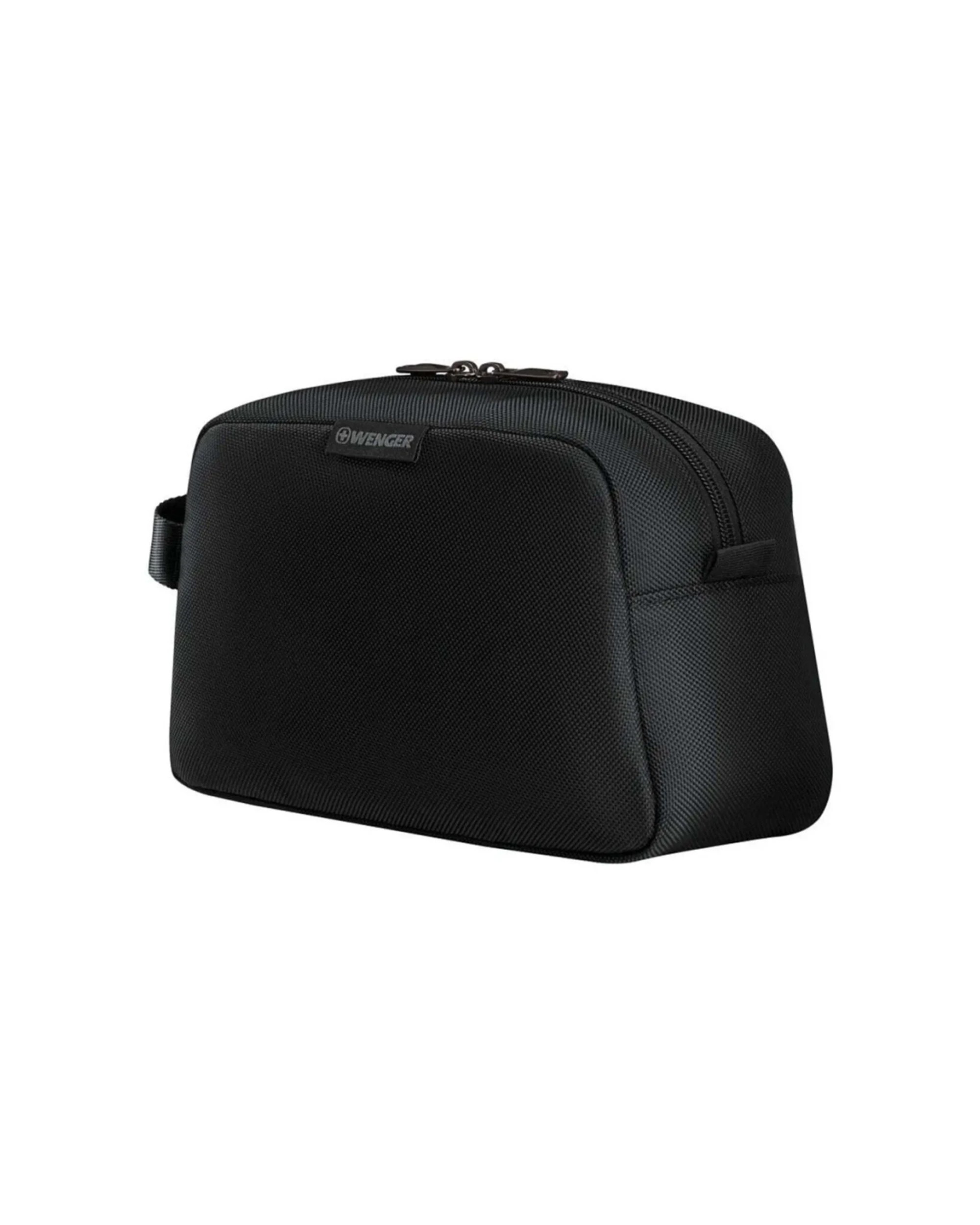 5 Wenger XE Toiletry Kit With Pockets Recycled PET Polyester Material - Black, 5 of 5