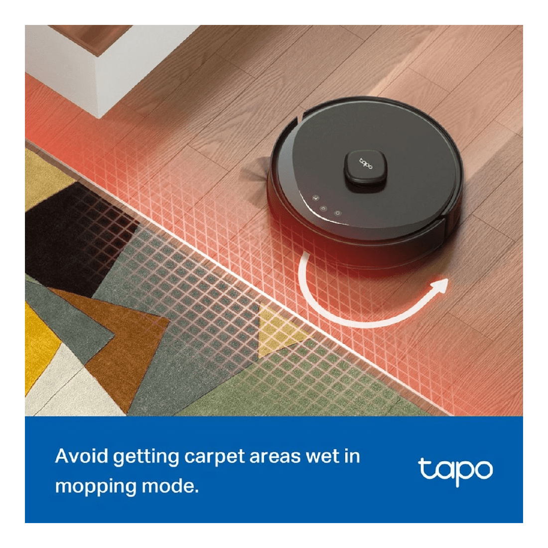 8 Tapo RV30 Max Plus Hyper Suction Robot Vacuum and Mop, 8 of 10