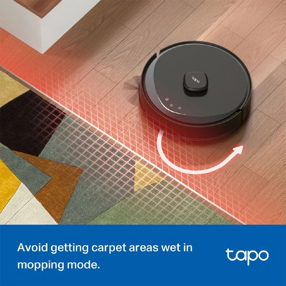8 Tapo RV30 Max Plus Hyper Suction Robot Vacuum and Mop, 8 of 10