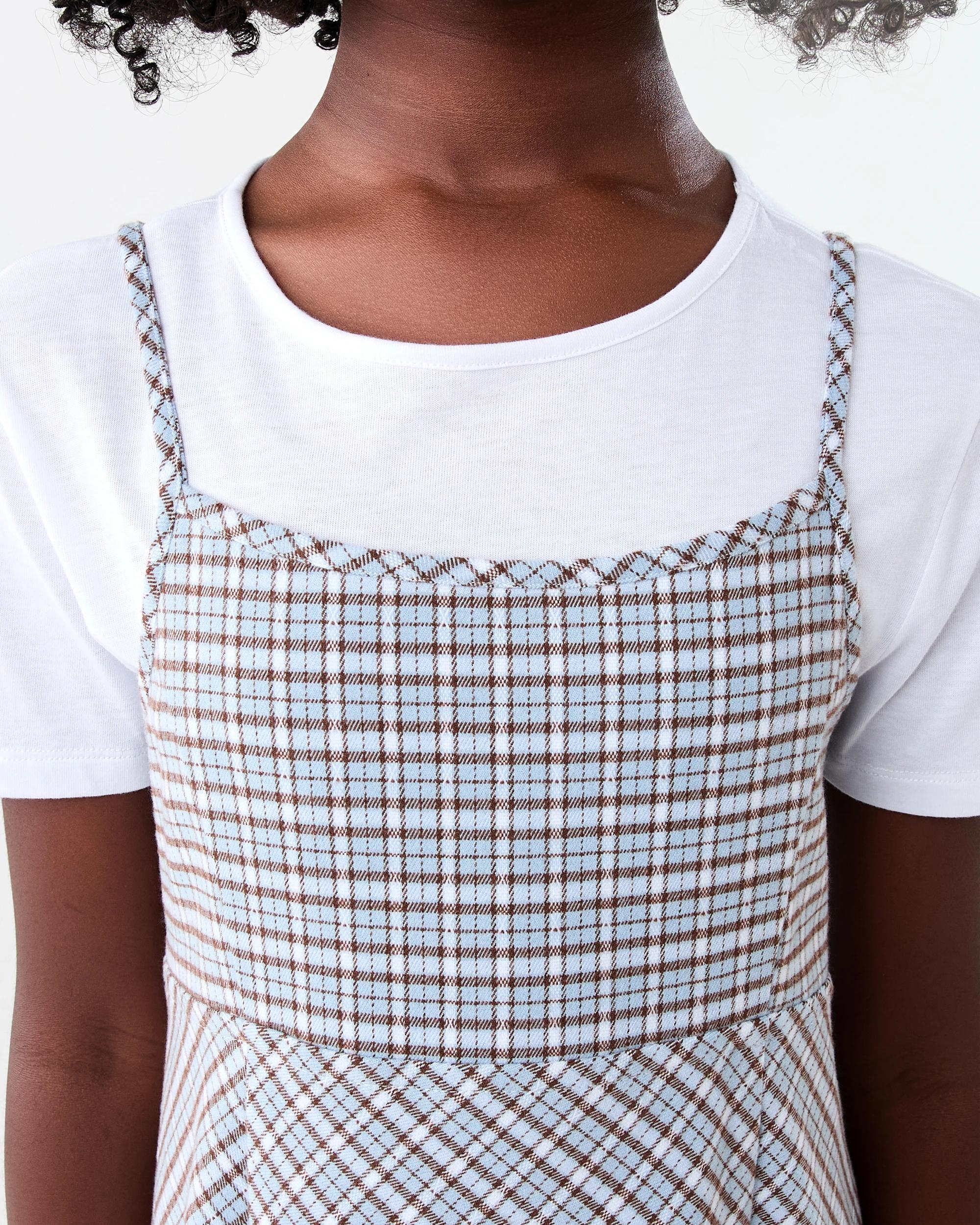 4 Twofer Dress Set Icew Blue, 4 of 8