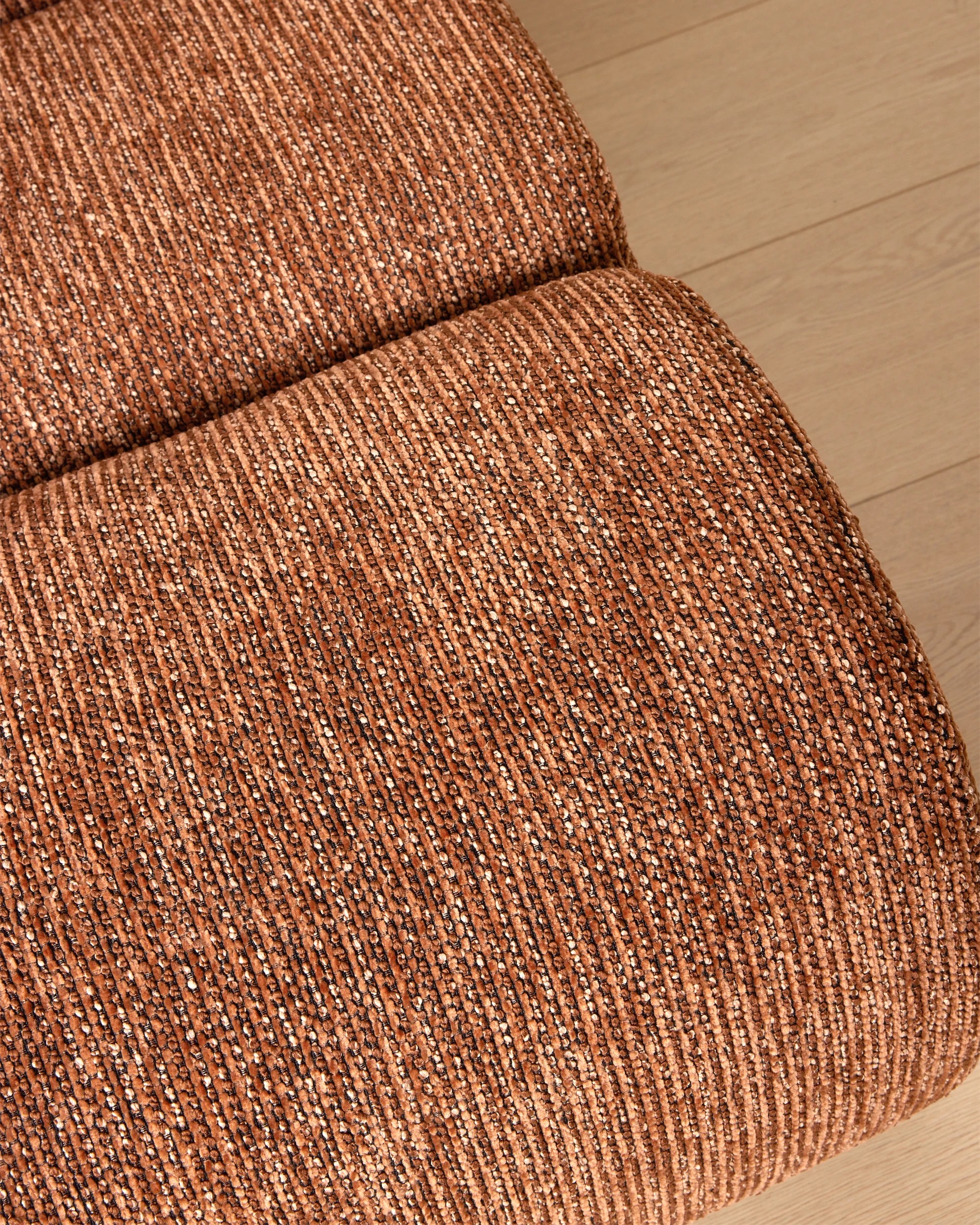 6 Rae Modular Compressed Lounge Chair - Rust, 6 of 7