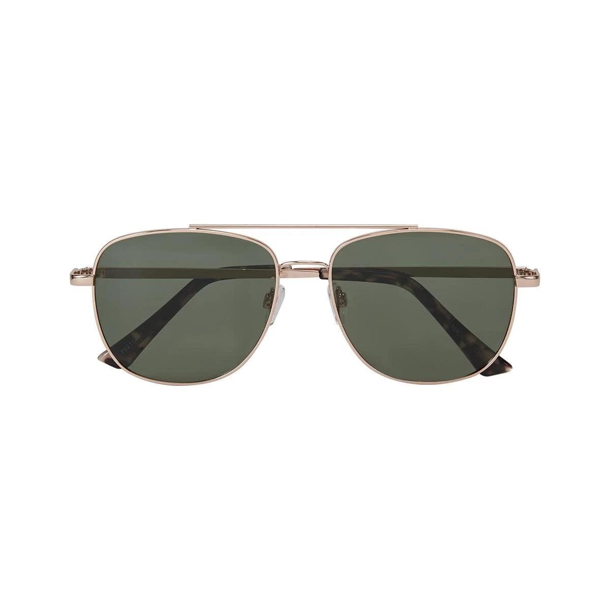 1 Classic Polarised Sunglasses Gold Black, 1 of 5