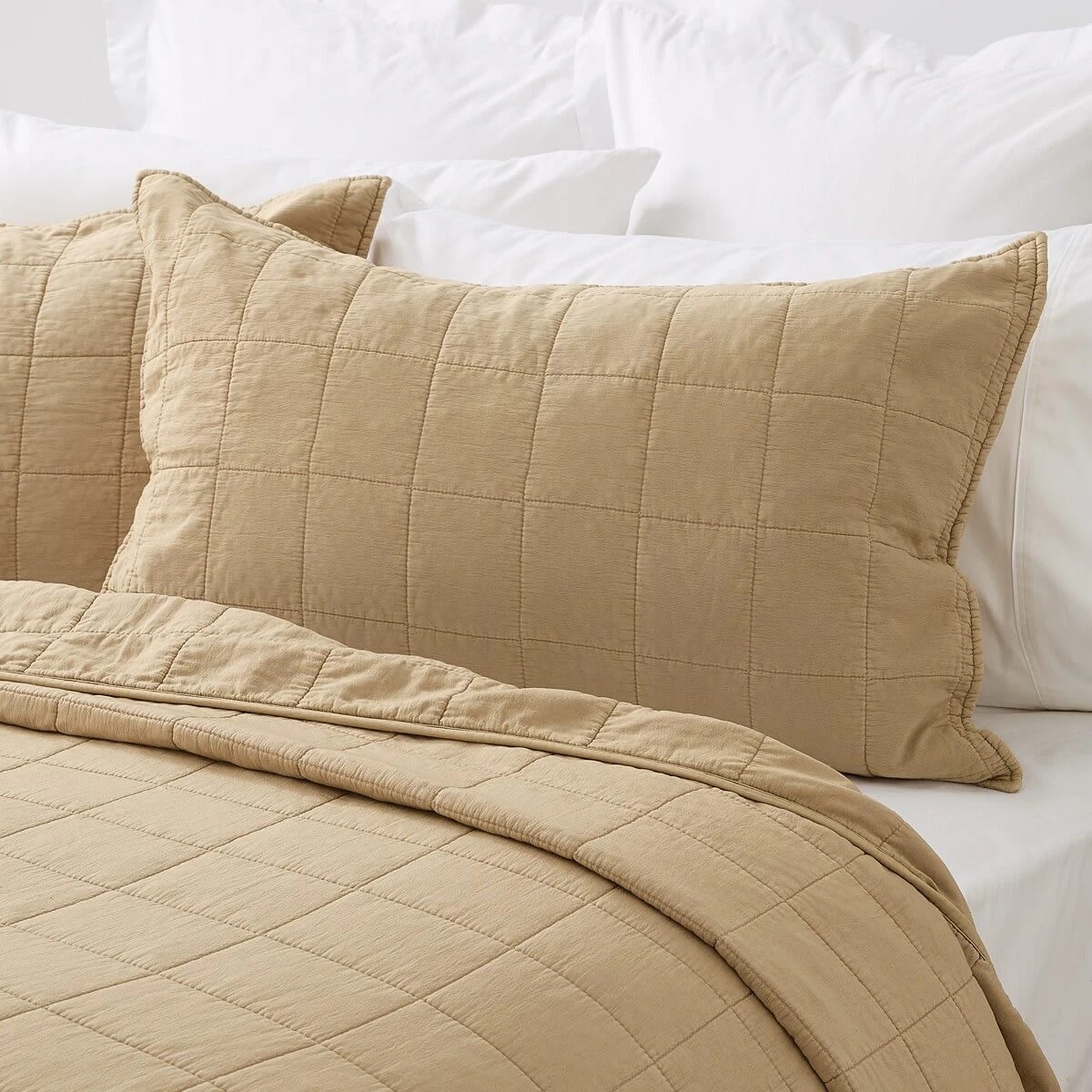 3 Hayden Coverlet Set - Queen/King Bed, Lark, 3 of 7