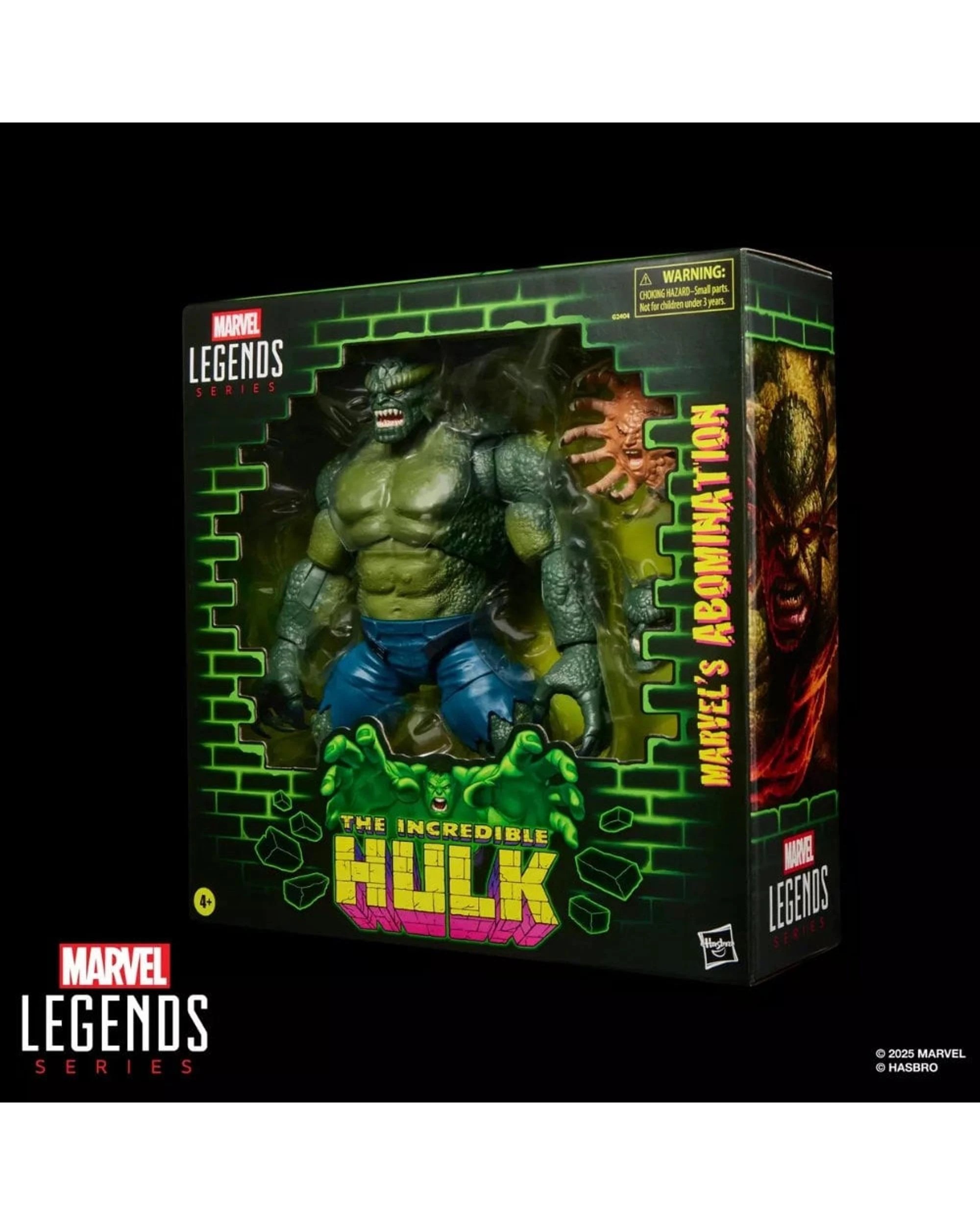 9 Marvel Legends Series The Incredible Hulk Marvel's Abomination Collectible 6 inch Action Figure, 9 of 10