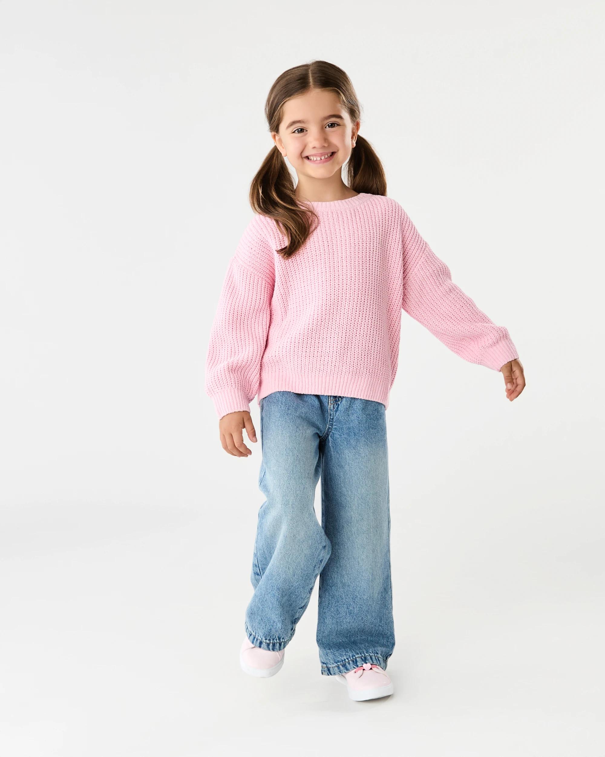 8 Chenille Knit Top Berry Pnk, 8 of 9