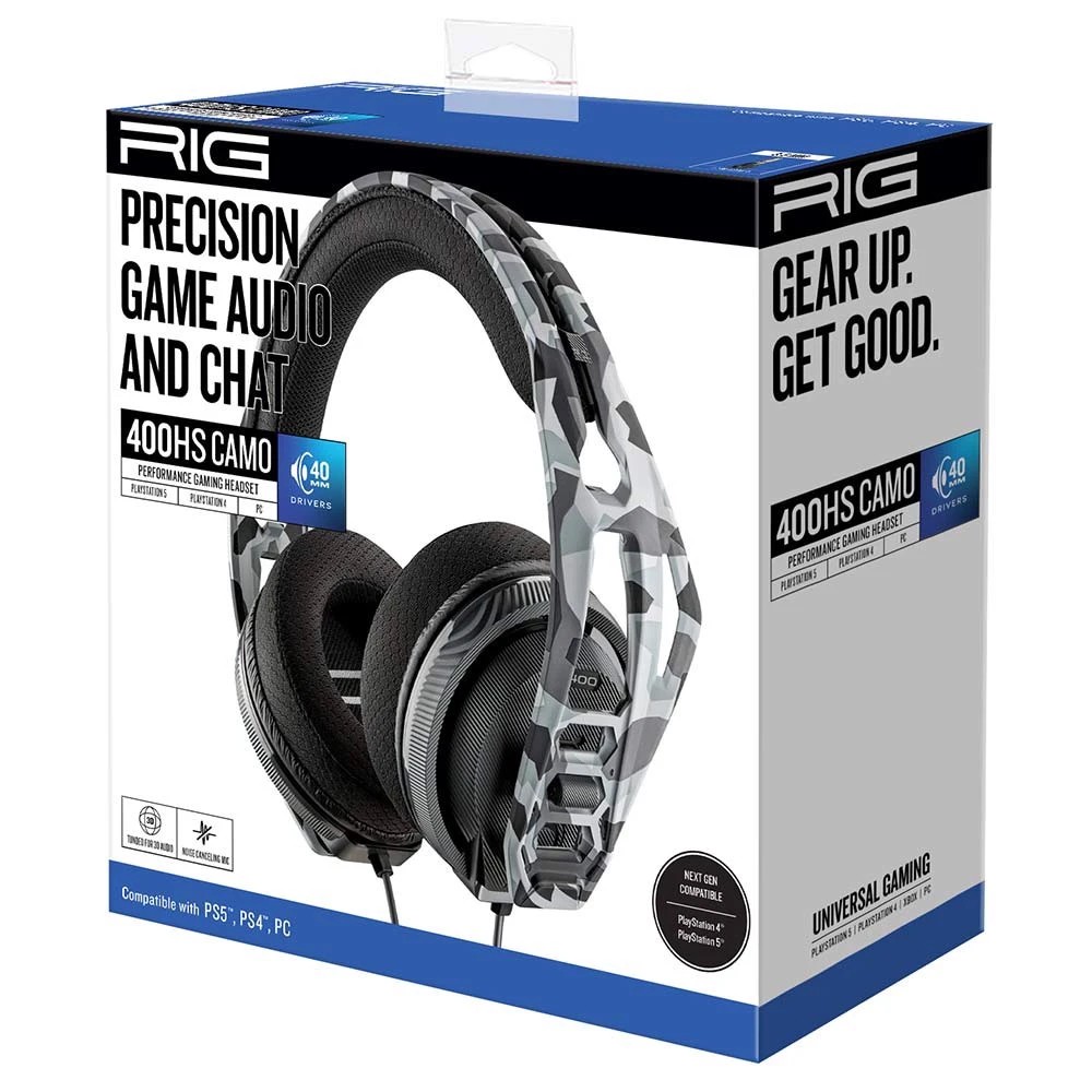 5 RIG 400HS V2 Stereo Gaming Headset - Arctic Camo
 - Grey, 5 of 5