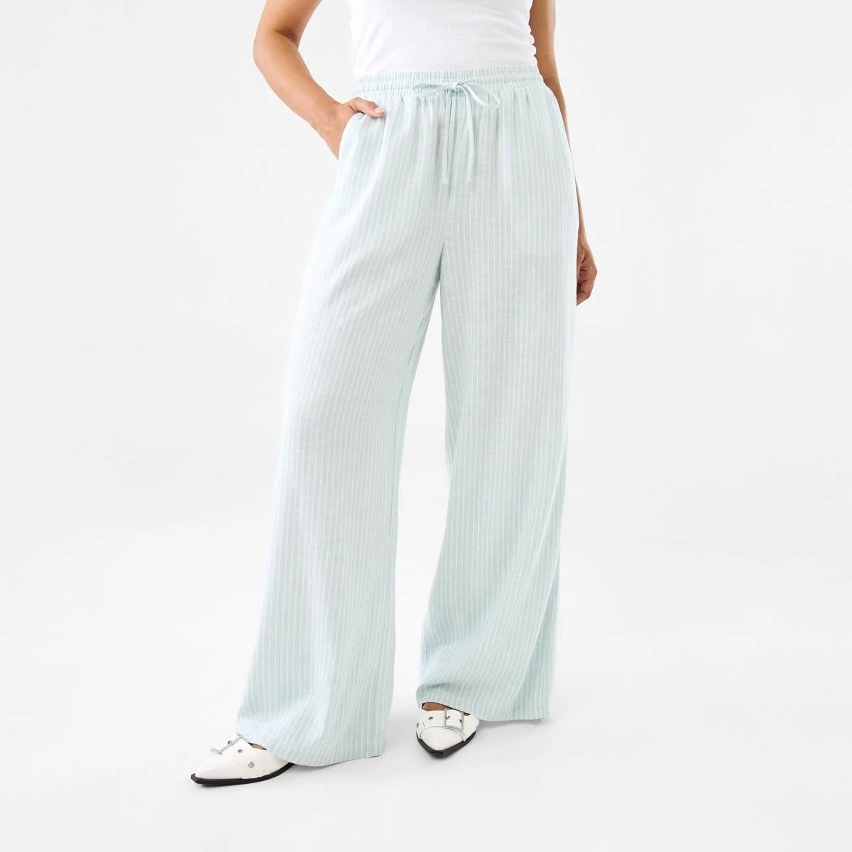 1 Wide Full Length Pants Seafoam St, 1 of 7