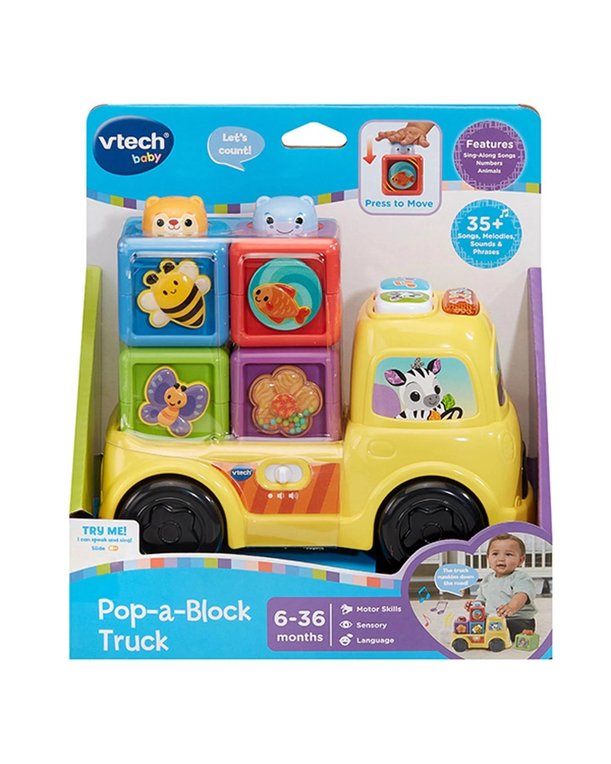 1 VTech Pop-a-Block Truck, 1 of 3