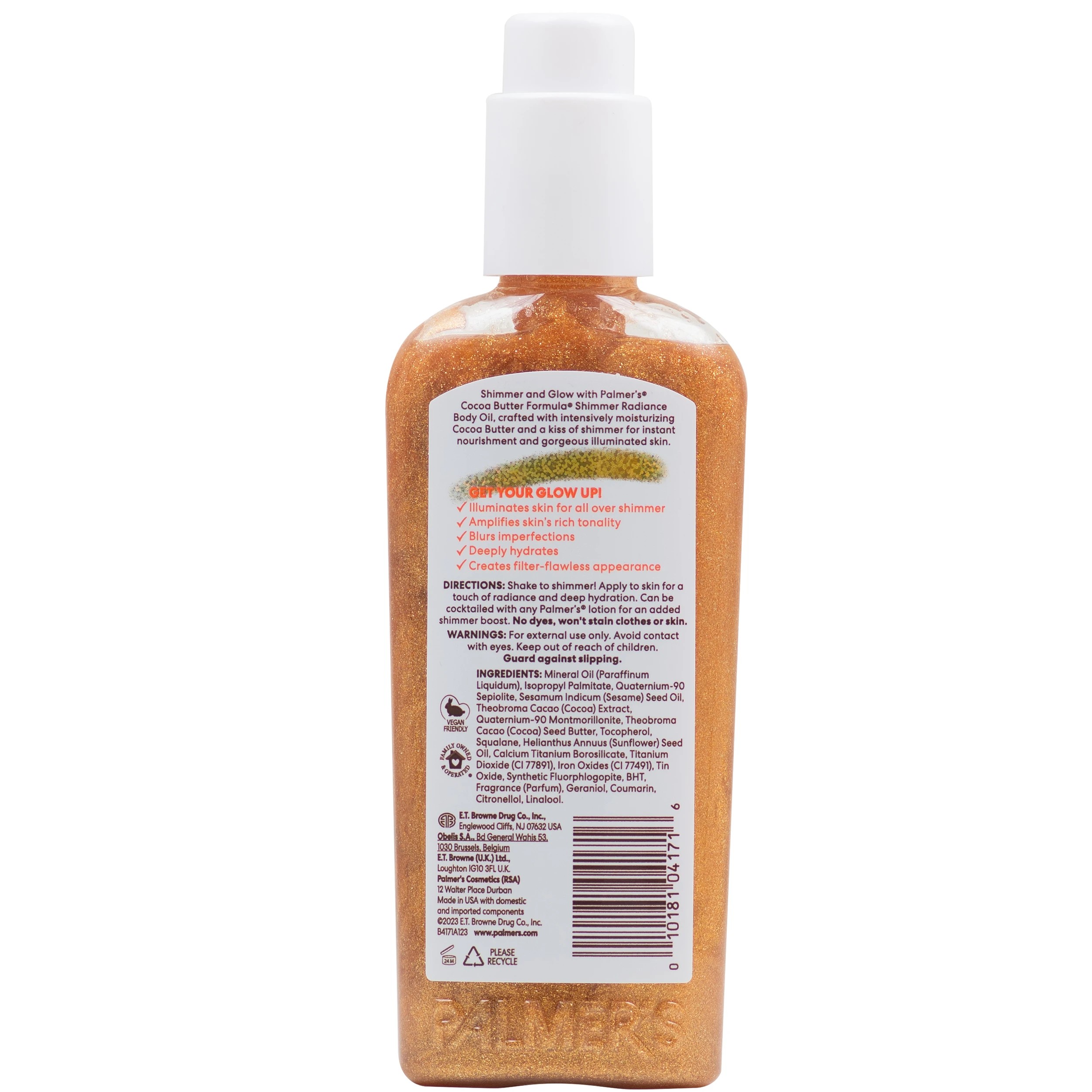 2 Palmers Palmer's Cocoa Butter Formula Shimmer Radiance Body Oil 150ml - Vitamin E - Gold, 2 of 5