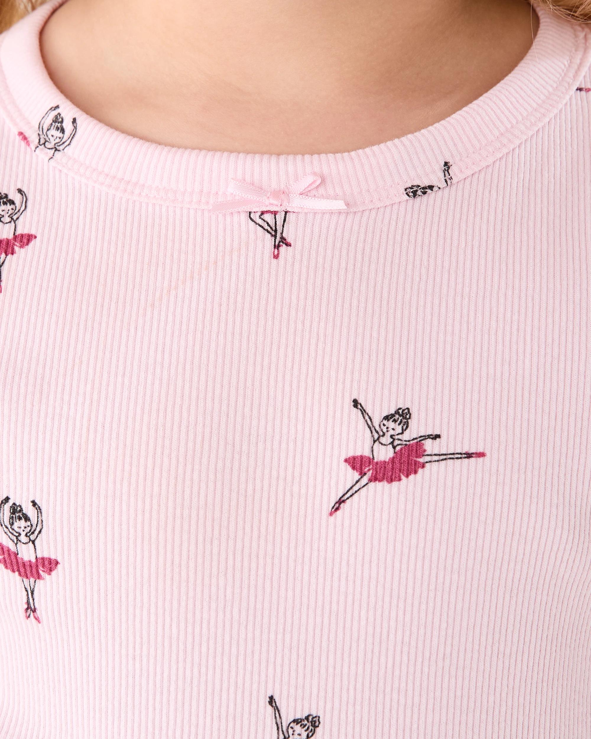 3 Ribbed Pyjama Set Pnk Balt, 3 of 7