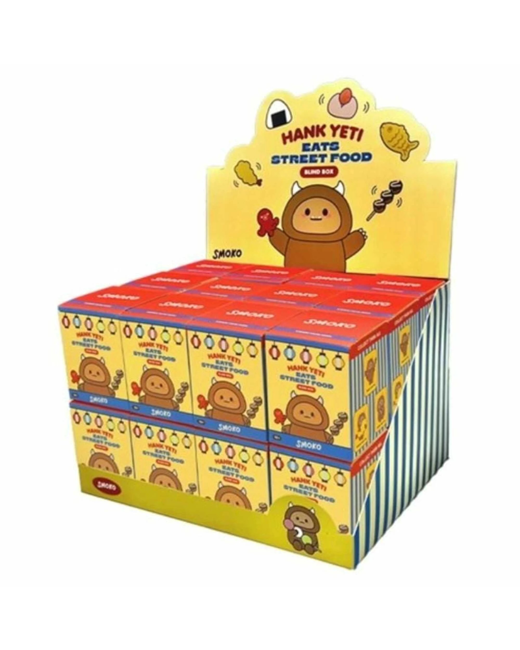 1 Benson's Trading - Smoko Hank Yeti Eating Street Food (One Blind Box), 1 of 1