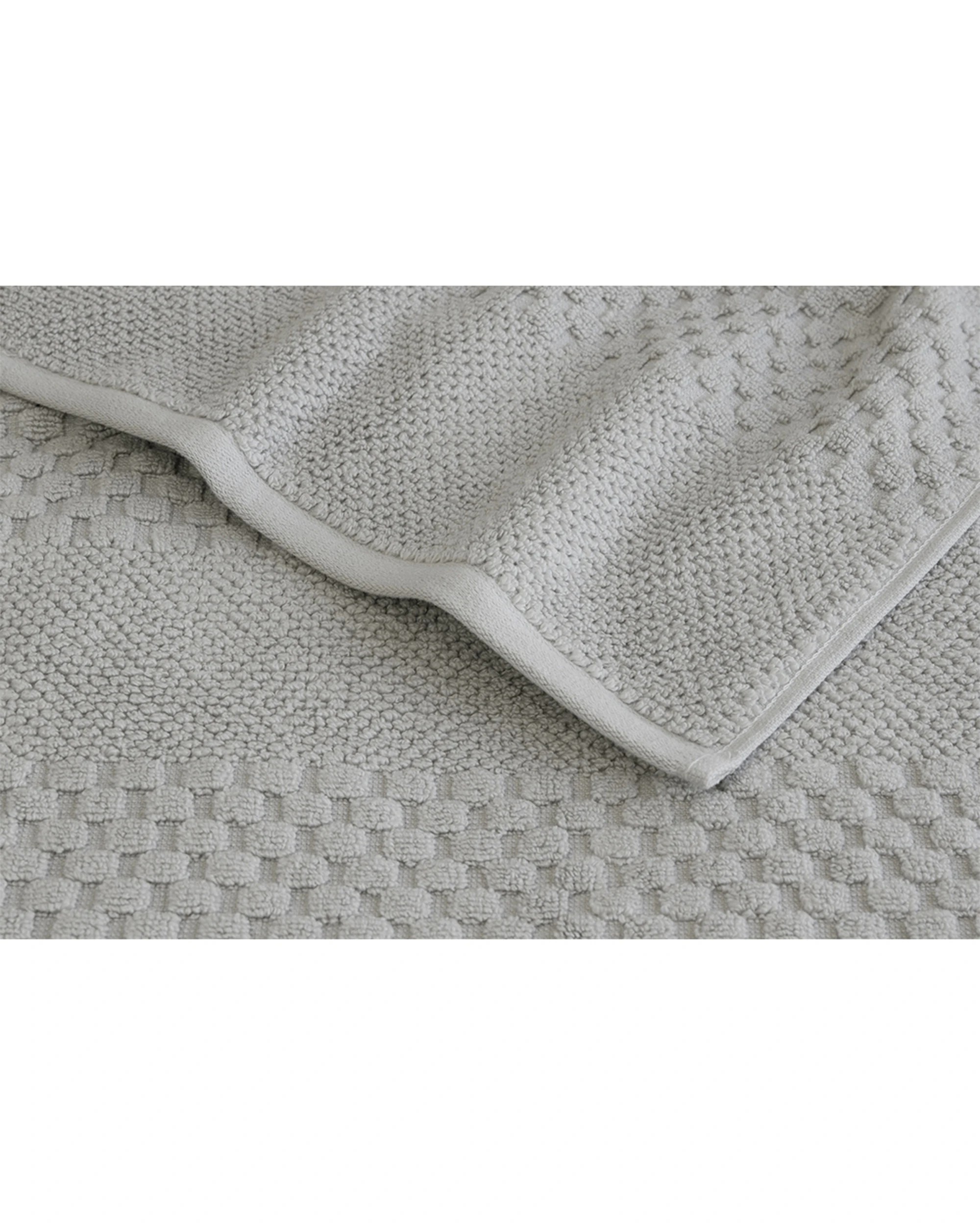 2 Algodon 3PK 100% Cotton Bathroom Hand Towel 40x70cm - Grey, 2 of 3