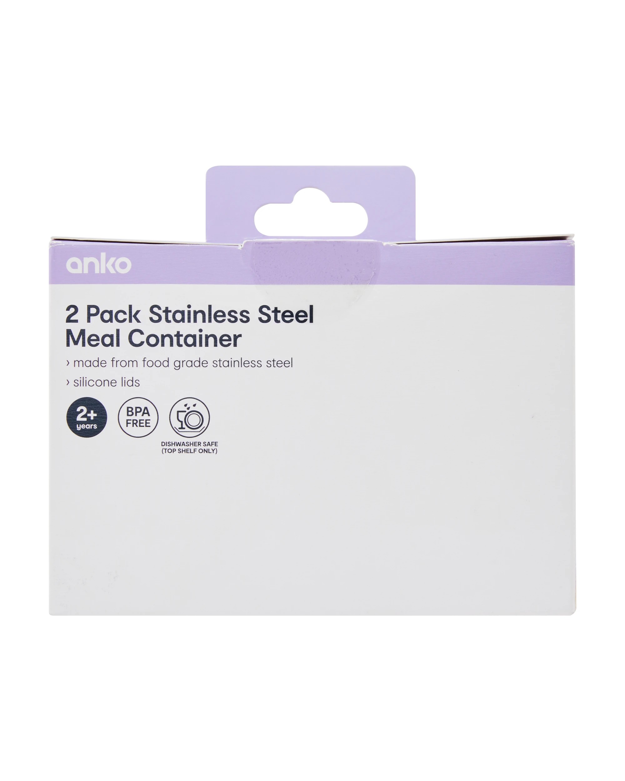 7 2 Pack Stainless Steel Meal Containers, 7 of 7