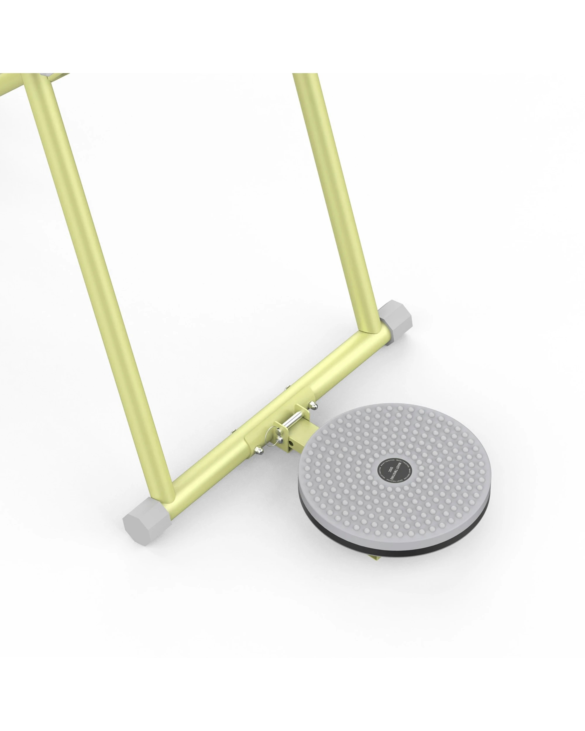 4 Advwin Vertical Climber Exercise Machine Adjustable Stair Stepper Yellow&Green, 4 of 6