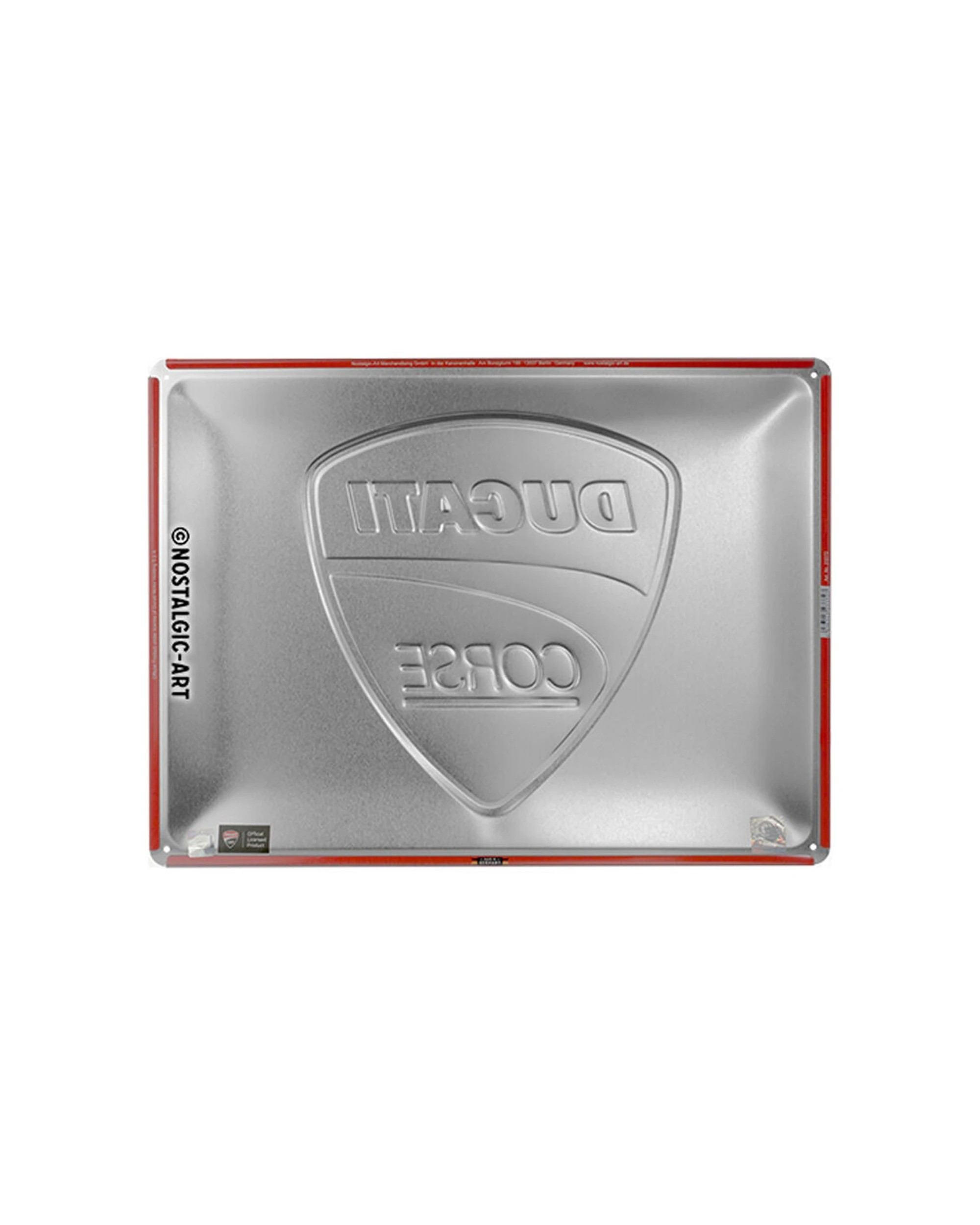 2 Nostalgic-Art Large 30x40cm Metal Wall Art Sign Plaque - Ducati Corse, 2 of 2