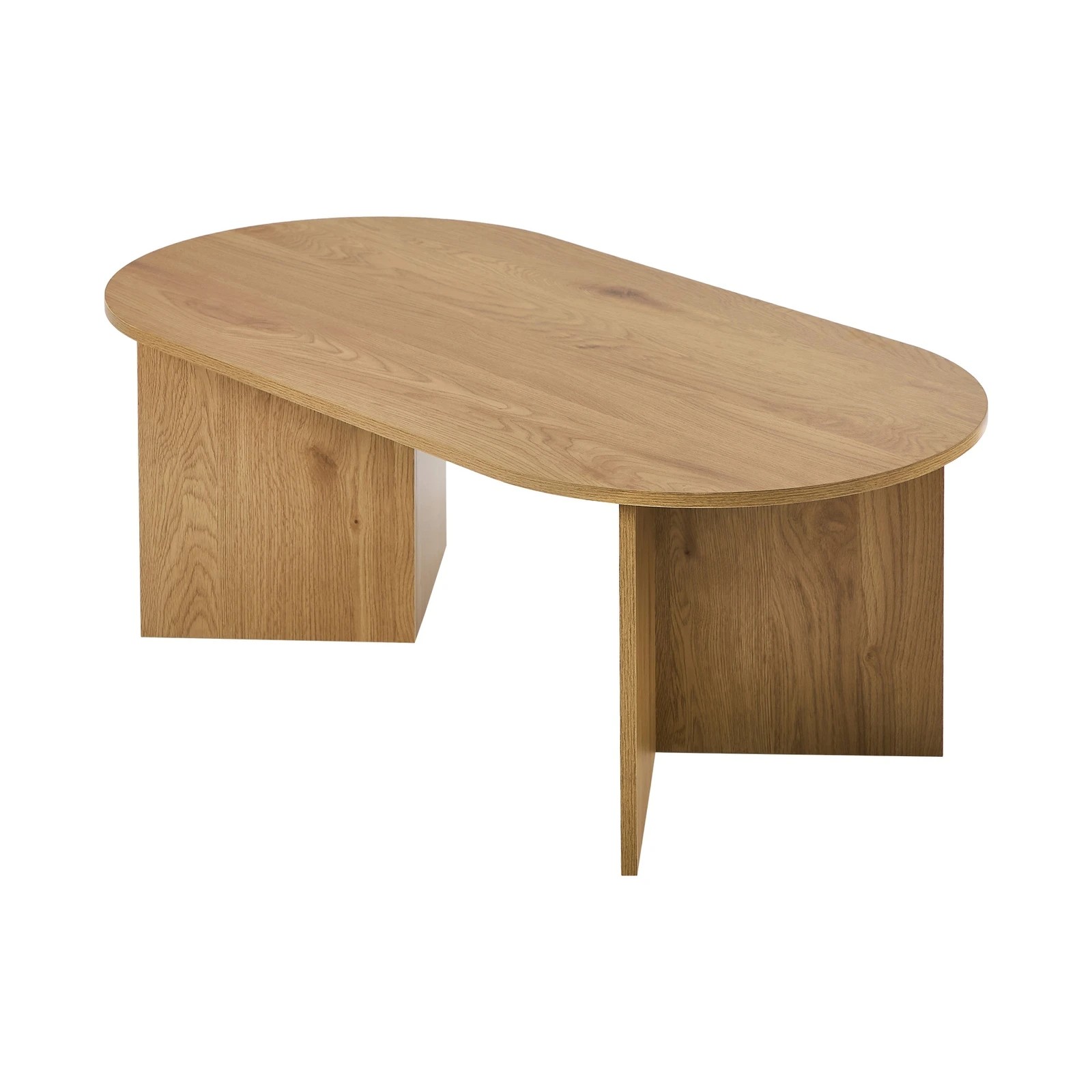 10 Oikiture Coffee Table Oval - Natural, 10 of 10