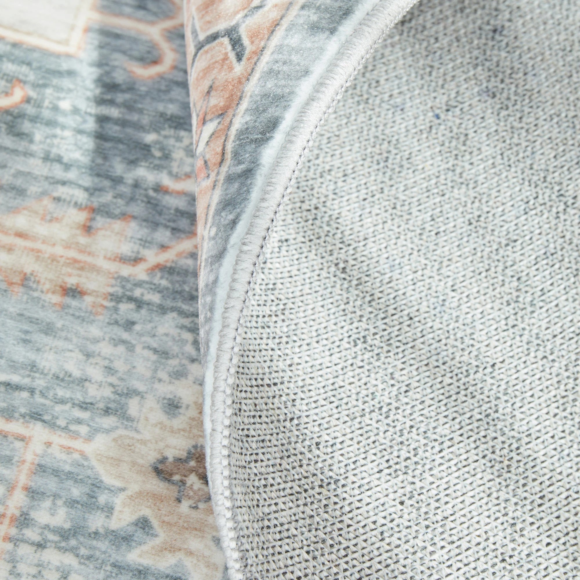 6 Common Ground Rugs Vitality Dawn 220x150cm - Medium Washable Pet Friendly Rug - Blue, 6 of 9