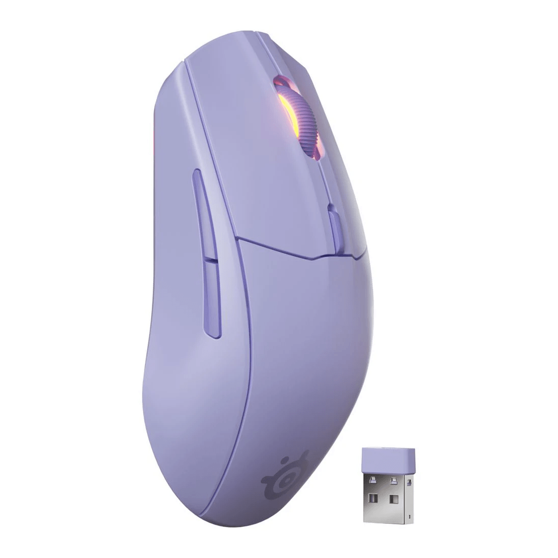 5 SteelSeries Rival 3 Gen 2 Wireless Mouse Lavender, 5 of 5