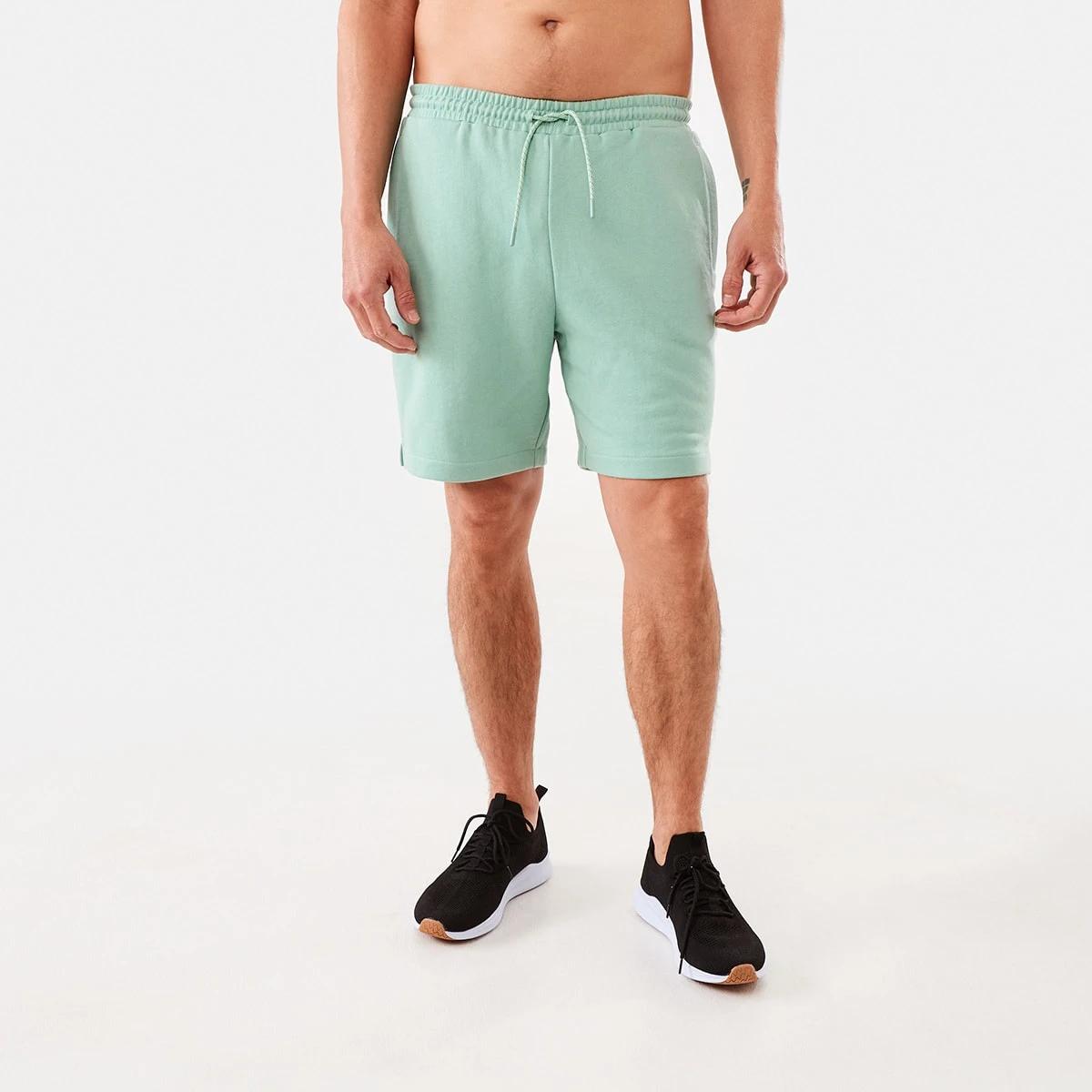7 Active Mens Terry Shorts Matcha Mt, 7 of 7